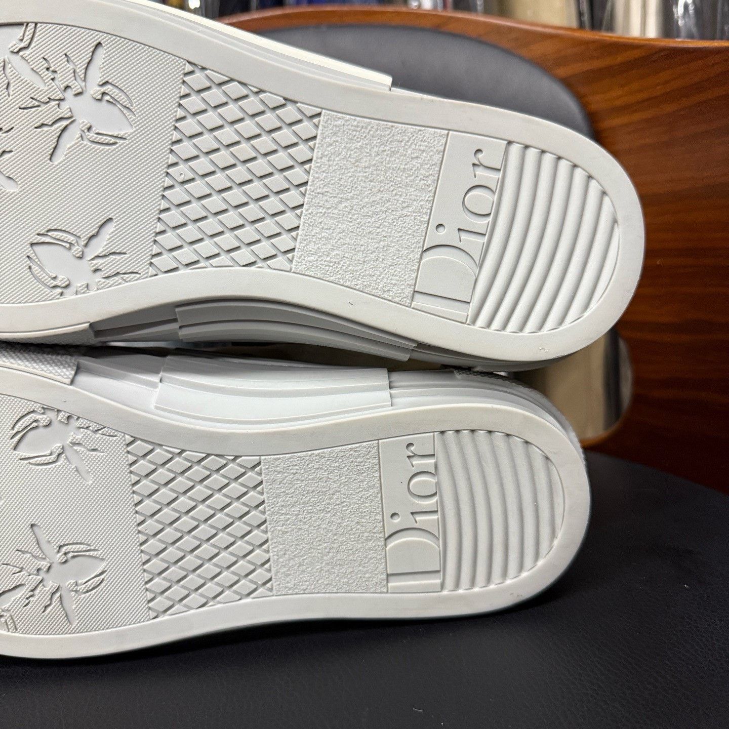 Dior Dior Gray Hitop Sneakers 23 Women Size US 8 / IT 38 - 9 Thumbnail