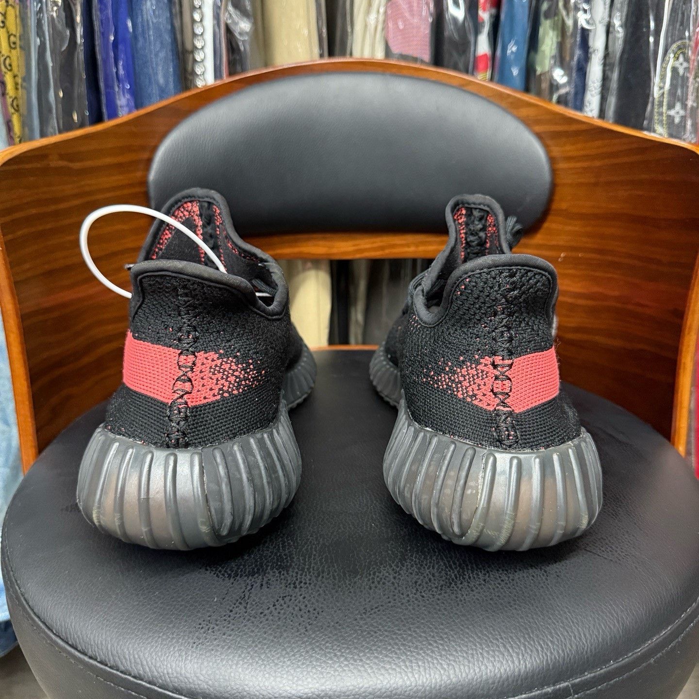 Adidas Adidas YEEZY350 Black Lowtop Sneakers 45 Men Size US 11.5 / EU 44-45 - 3 Thumbnail