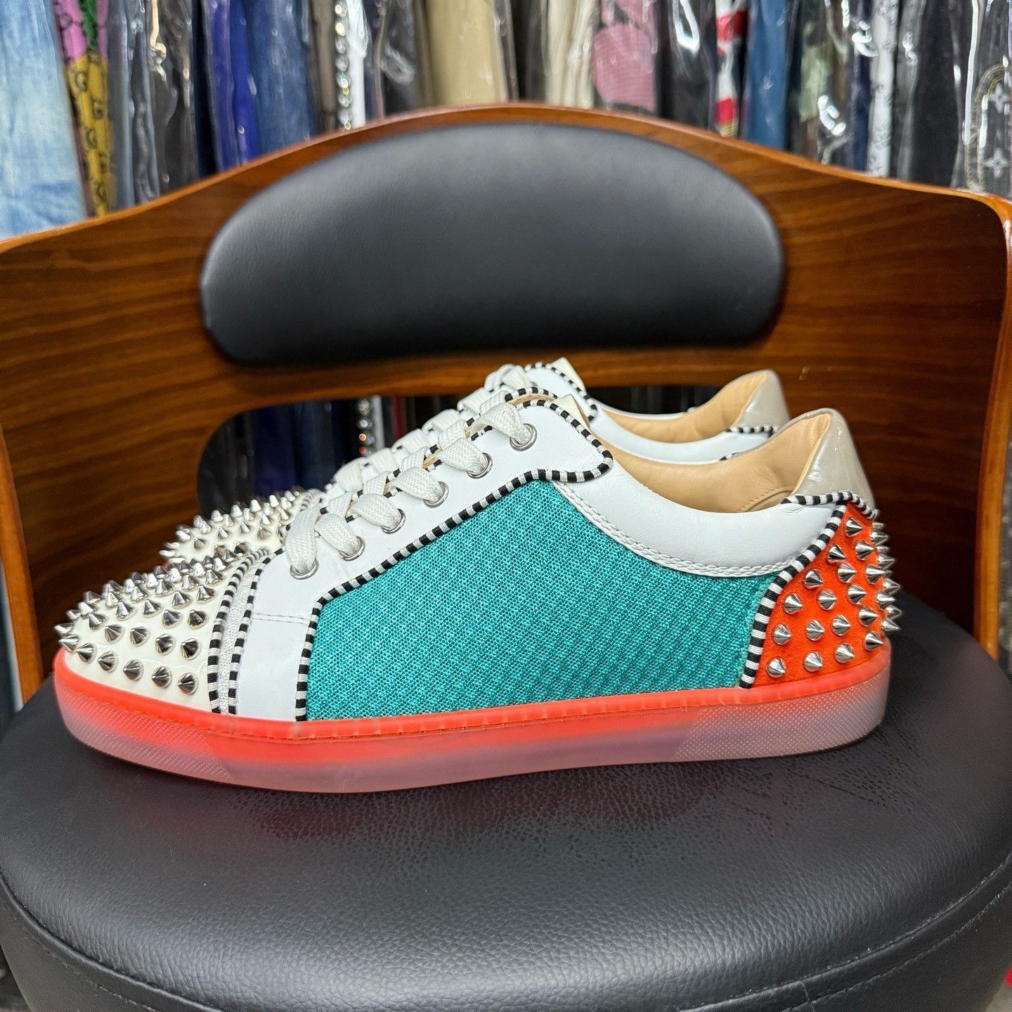 Christian Louboutin Christian Louboutin Multi Lowtop Sneakers 40 Men Size US 7.5 / EU 40-41 - 6 Thumbnail