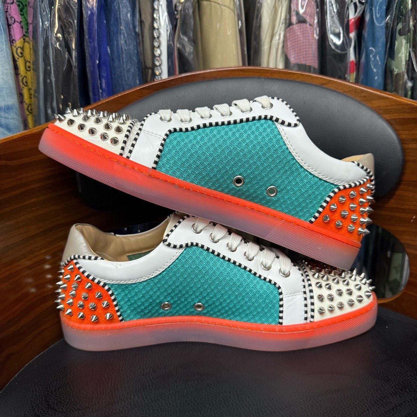 Christian Louboutin Christian Louboutin Multi Lowtop Sneakers 40 Men Size US 7.5 / EU 40-41 - 7 Thumbnail