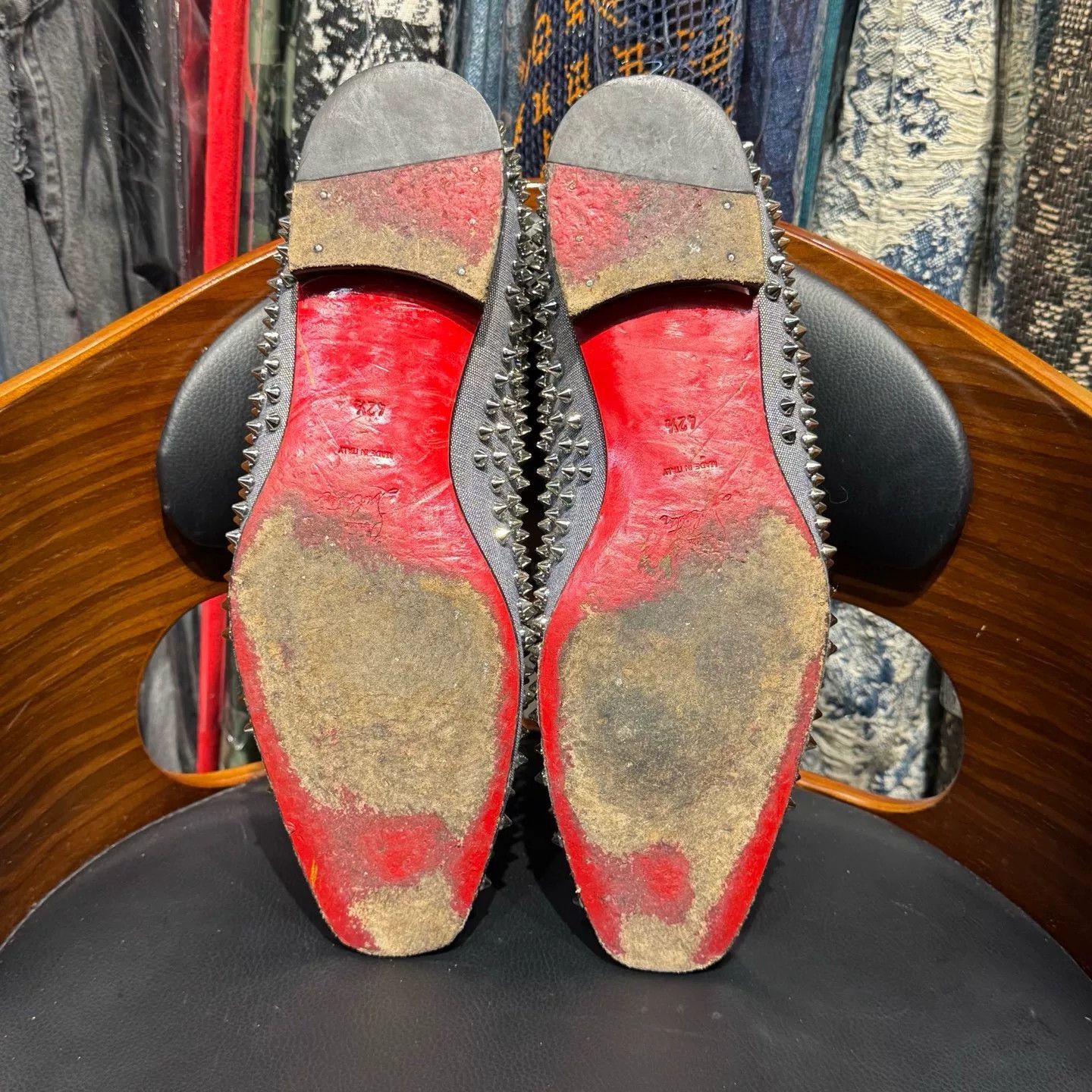 Christian Louboutin Christian Louboutin Silver Lowtop Sneakers 42 Men Size US 9 / EU 42 - 9 Thumbnail