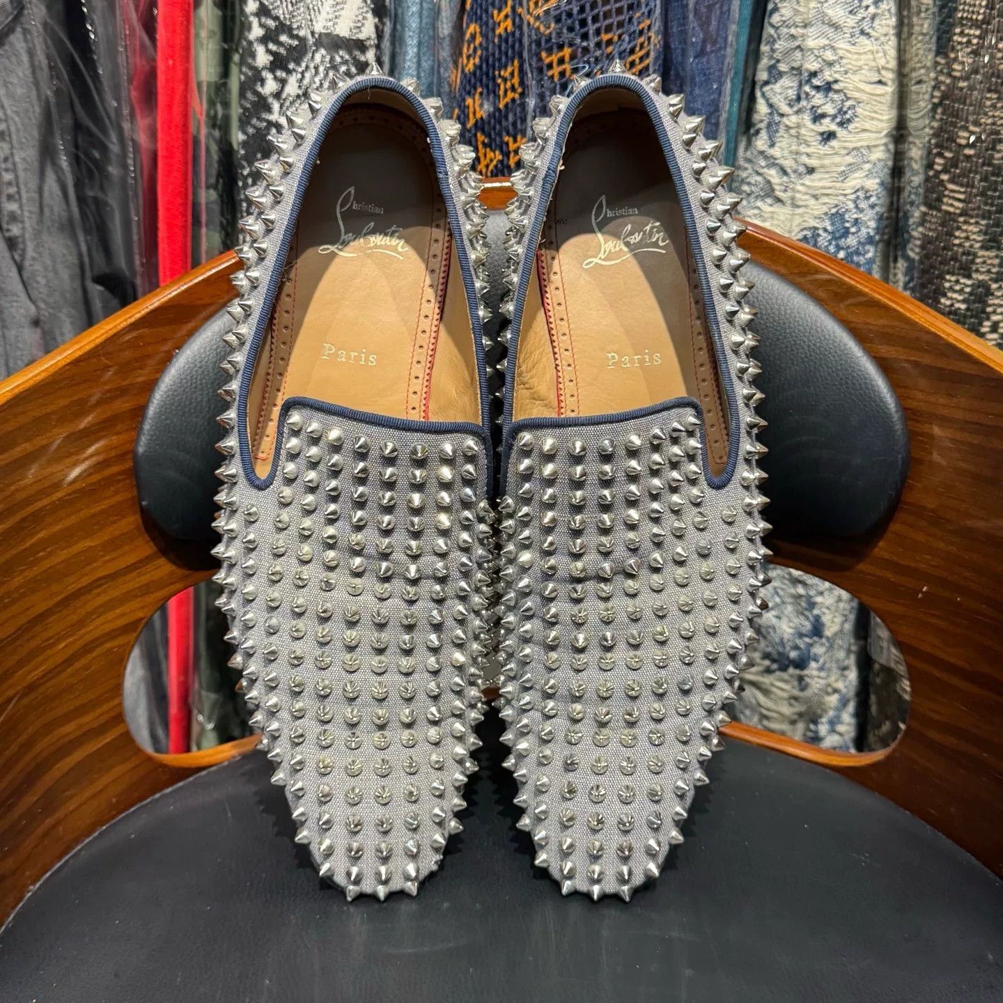 Christian Louboutin Christian Louboutin Silver Lowtop Sneakers 42 Men Size US 9 / EU 42 - 5 Thumbnail