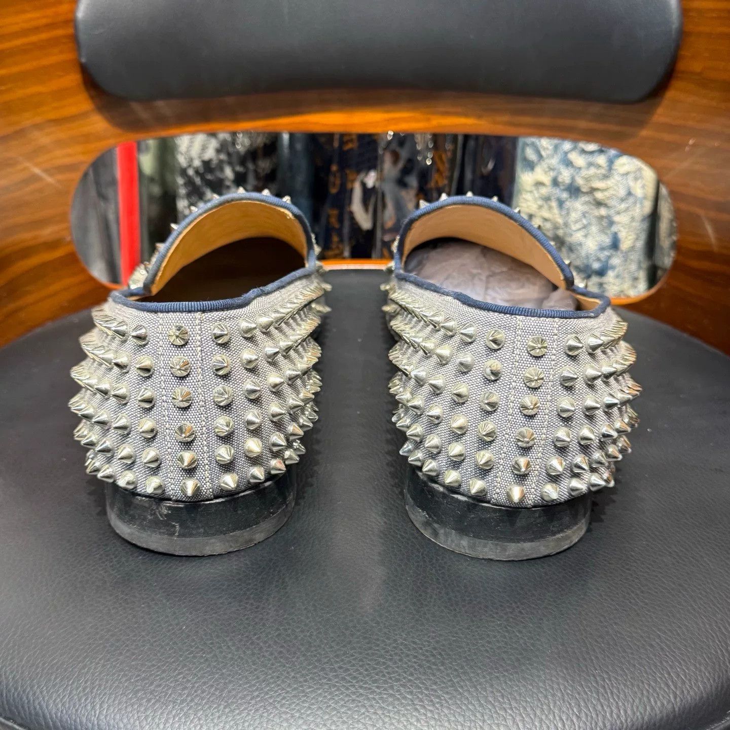 Christian Louboutin Christian Louboutin Silver Lowtop Sneakers 42 Men Size US 9 / EU 42 - 3 Thumbnail