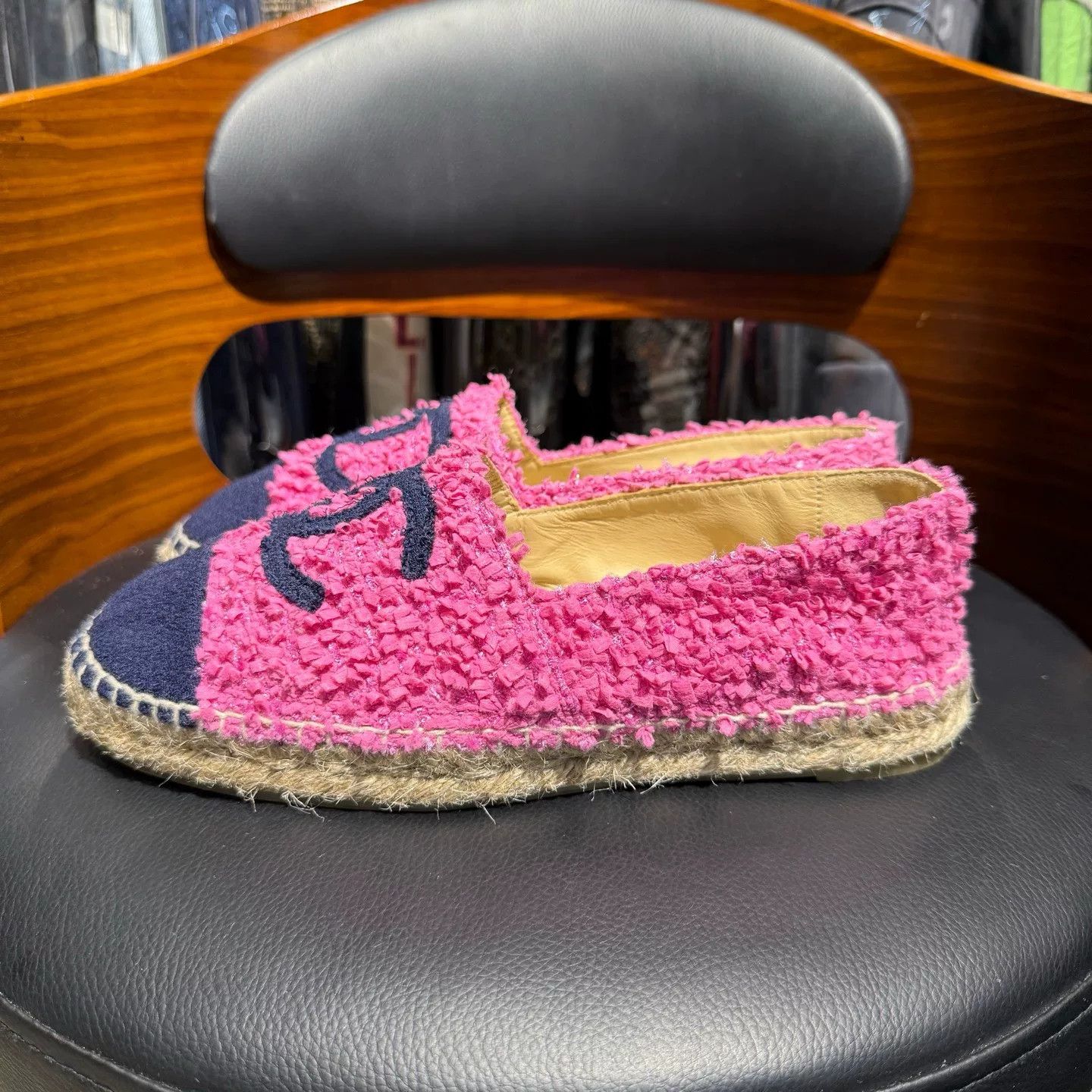 Chanel Chanel Pink Lowtop Sneakers 37 Women Size US 6.5 / IT 36.5 - 6 Thumbnail