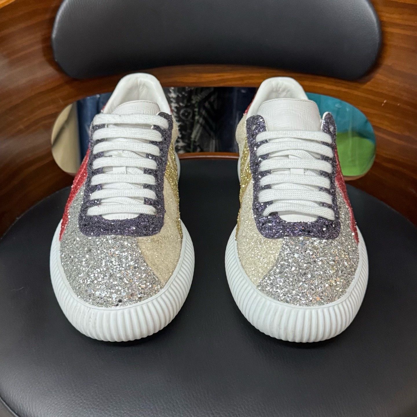 Lanvin Lanvin Gray Lowtop Sneakers 41 Men Size US 8.5 / EU 41-42 - 2 Thumbnail