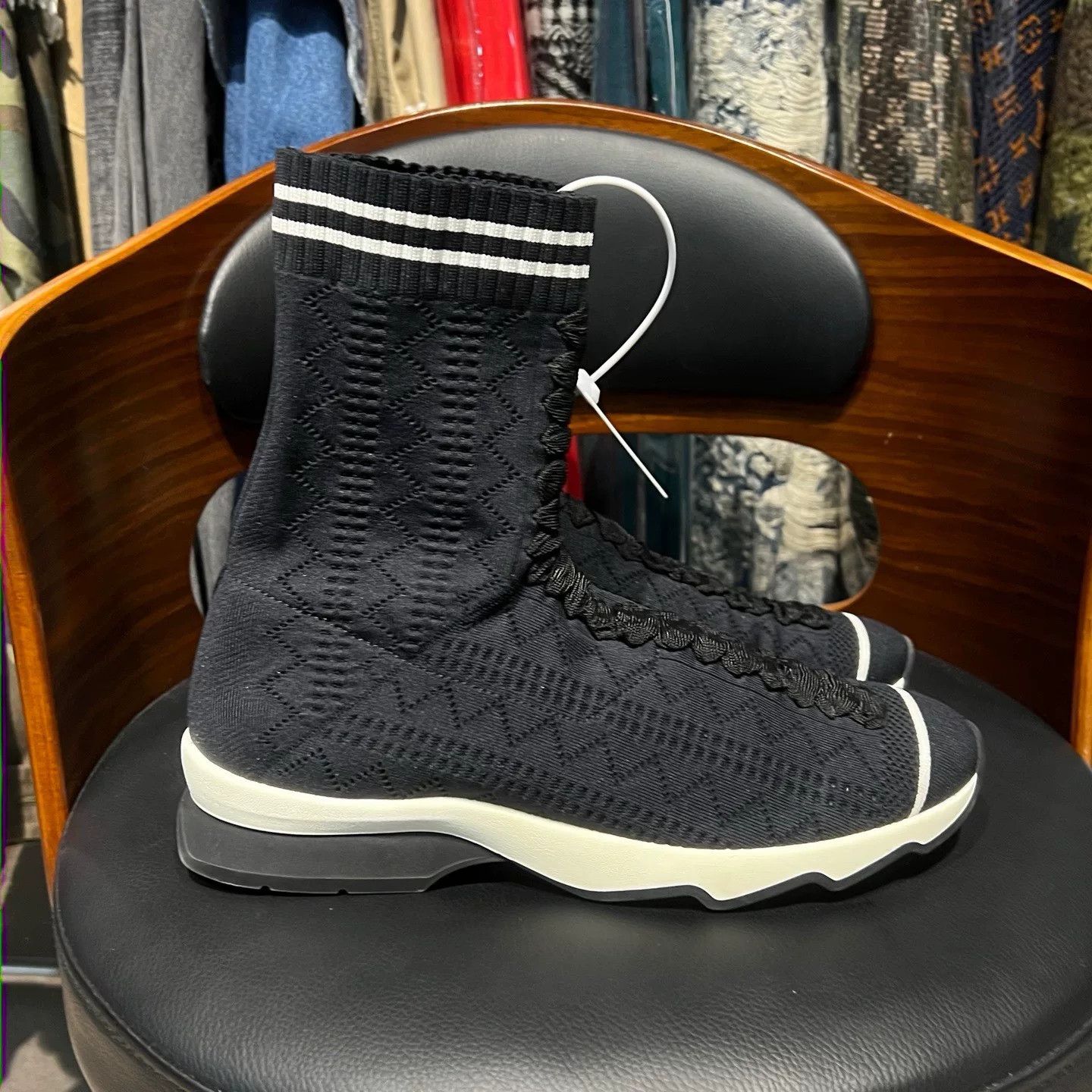 Fendi Fendi Hitop Sneakers 39 Women Size US 8.5 / IT 38.5 - 6 Thumbnail
