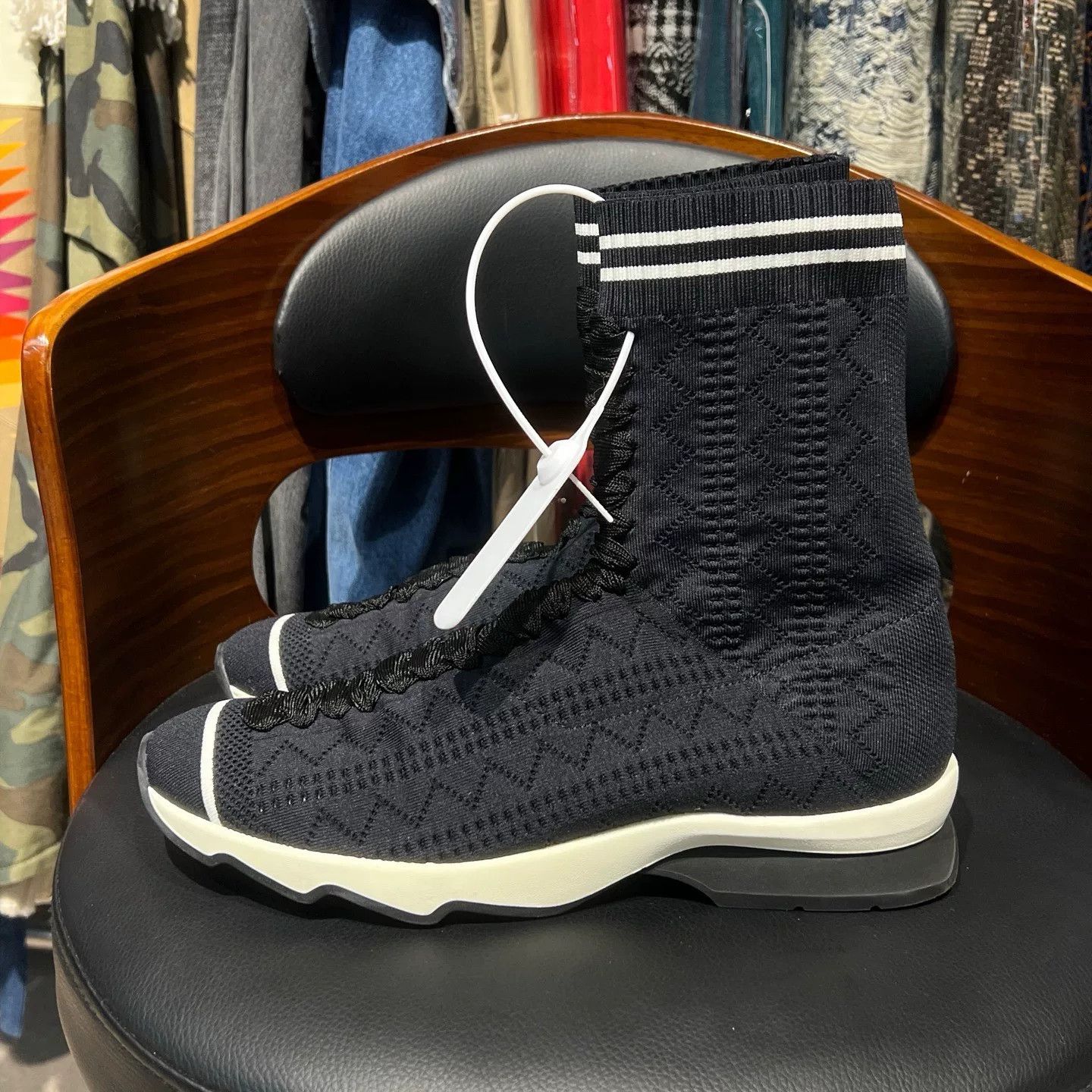 Fendi Fendi Hitop Sneakers 39 Women Size US 8.5 / IT 38.5 - 4 Thumbnail