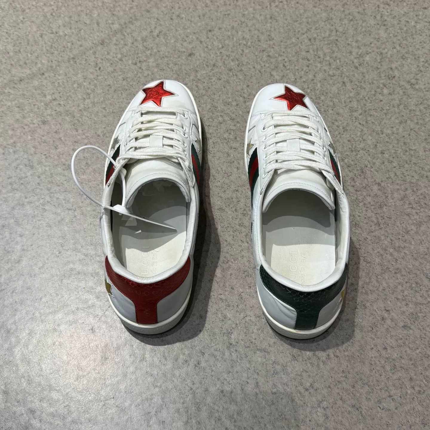 Gucci Gucci White Lowtop Sneakers 42 Men Size US 9 / EU 42 - 8 Thumbnail