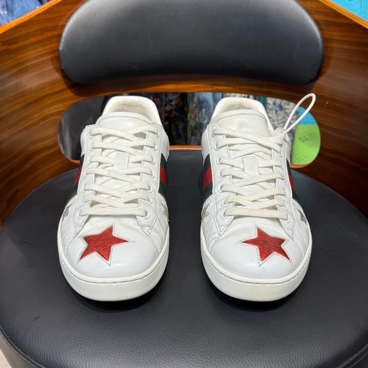Gucci Gucci White Lowtop Sneakers 42 Men Size US 9 / EU 42 - 2 Thumbnail