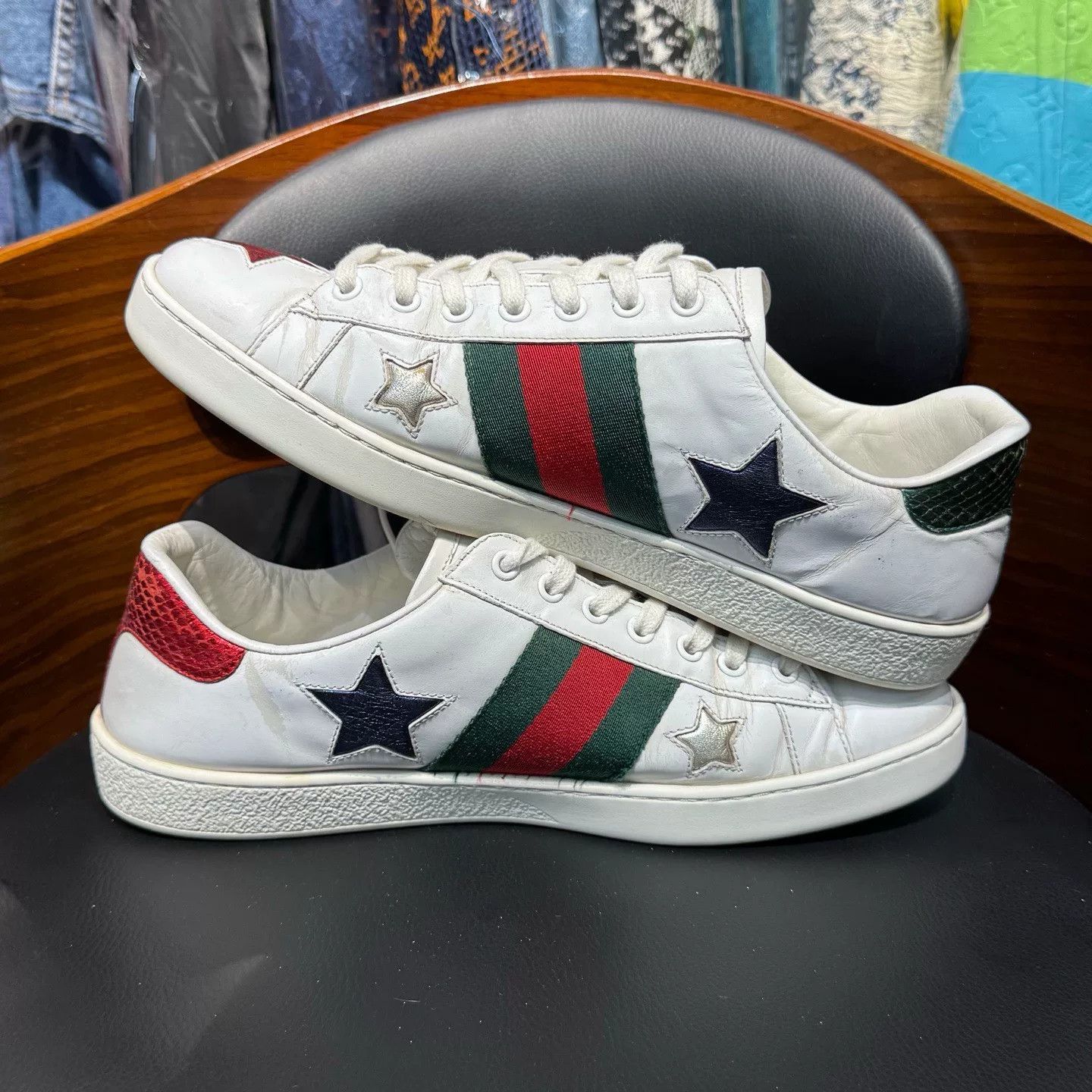 Gucci Gucci White Lowtop Sneakers 42 Men Size US 9 / EU 42 - 7 Thumbnail