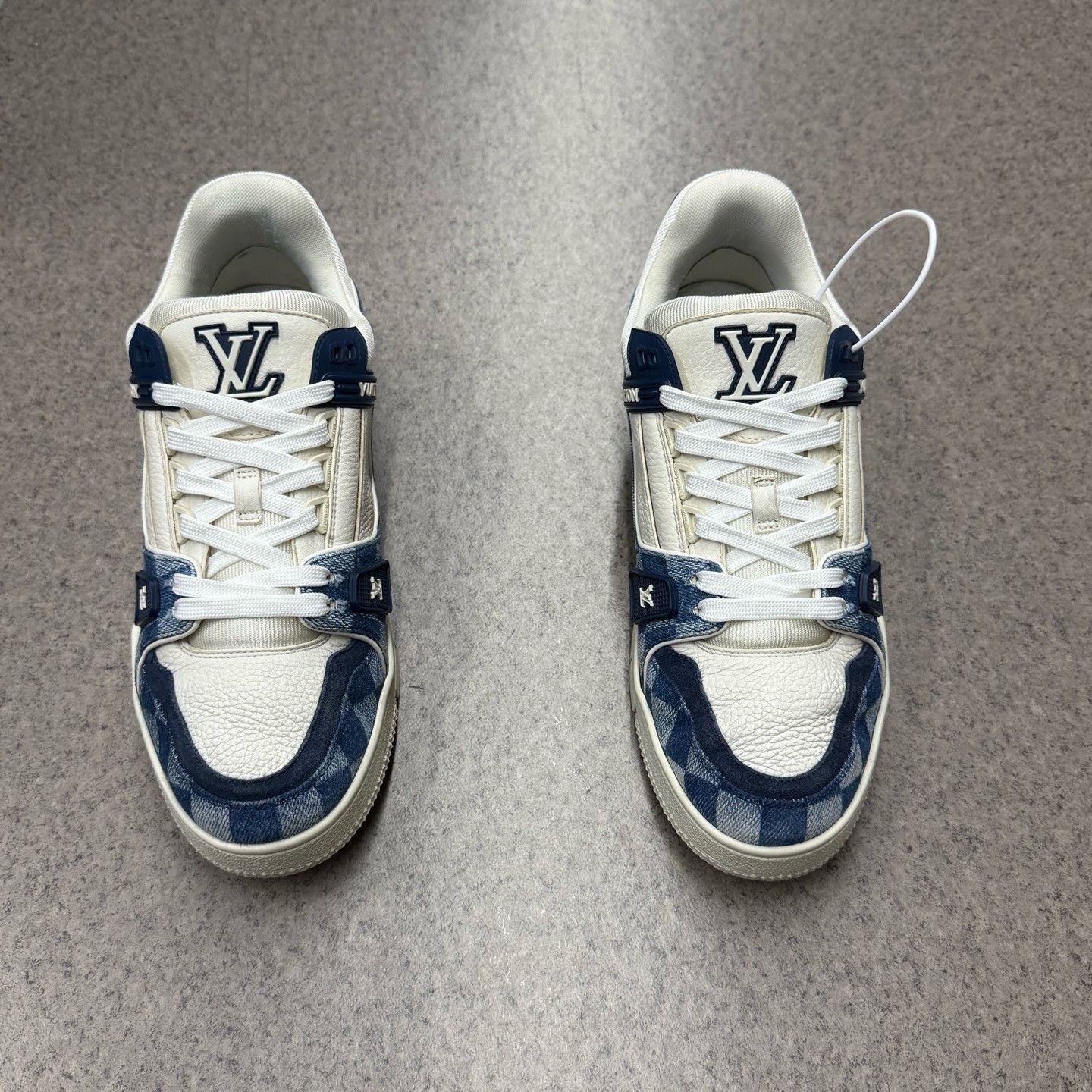 Louis Vuitton Louis Vuitton Training Denim Blue Lowtop Sneakers 41 Men Size US 8.5 / EU 41-42 - 5 Thumbnail
