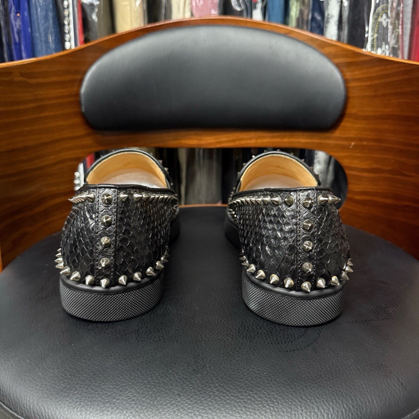Christian Louboutin Christian Louboutin Black Lowtop Sneakers 39 Men Size US 6.5 / EU 39-40 - 3 Thumbnail