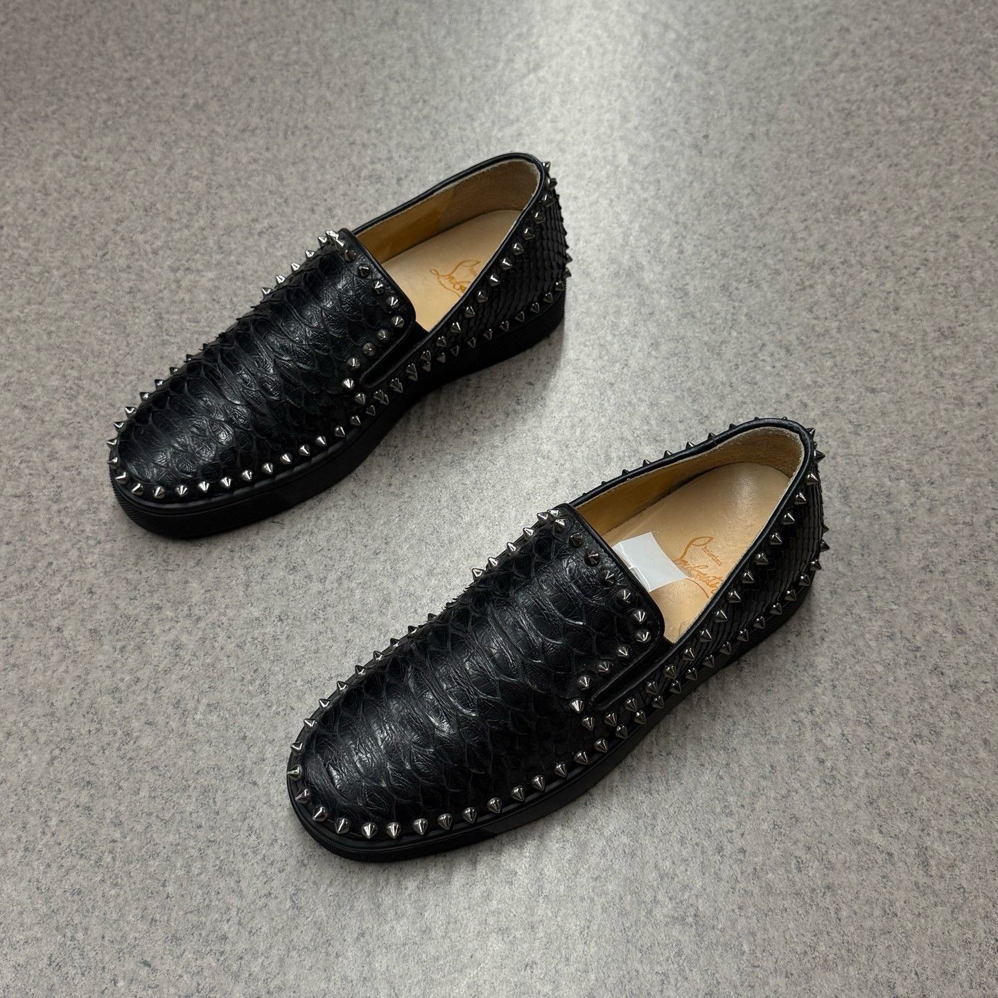 Christian Louboutin Christian Louboutin Black Lowtop Sneakers 39 Men Size US 6.5 / EU 39-40 - 5 Thumbnail