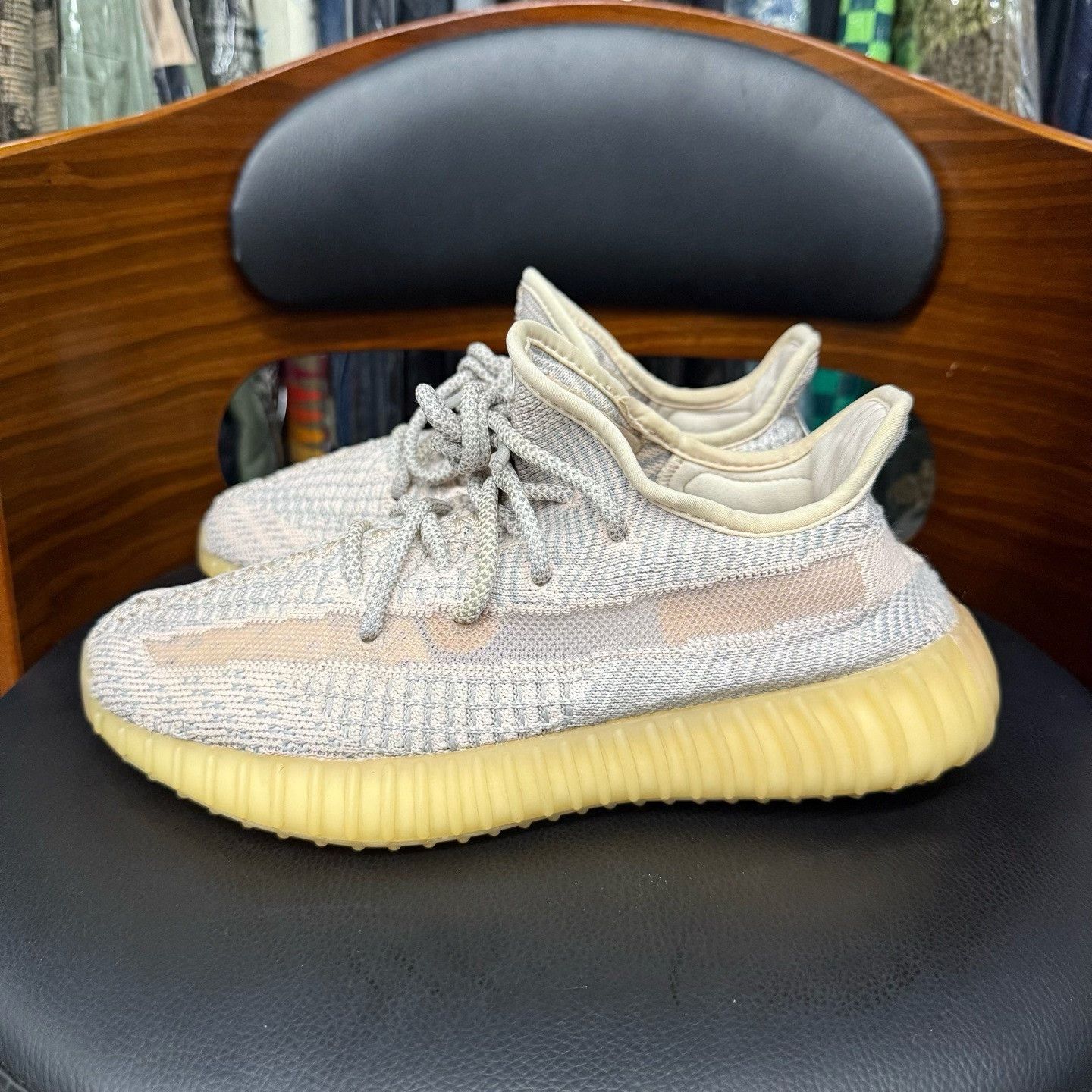 Adidas Adidas YEEZY350 Pink Lowtop Sneakers 38 Men Size US 6 / EU 39 - 6 Thumbnail
