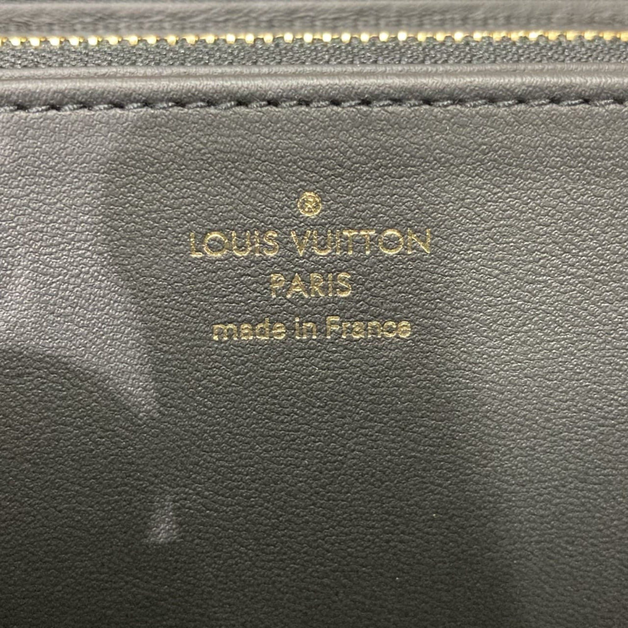 Louis Vuitton Louis Vuitton M81510 Zippy Wallet Coussin Monogram Embossed Noir Black Size ONE SIZE - 7 Thumbnail