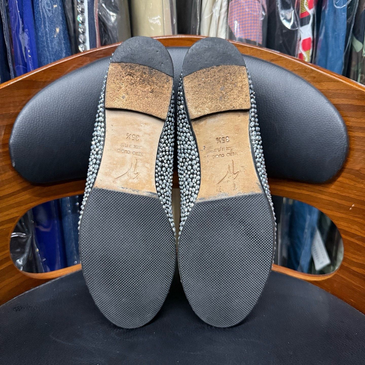 Giuseppe Zanotti Giuseppe Zanotti Black Lowtop Sneakers 35 Women Size US 5 / IT 35 - 9 Thumbnail
