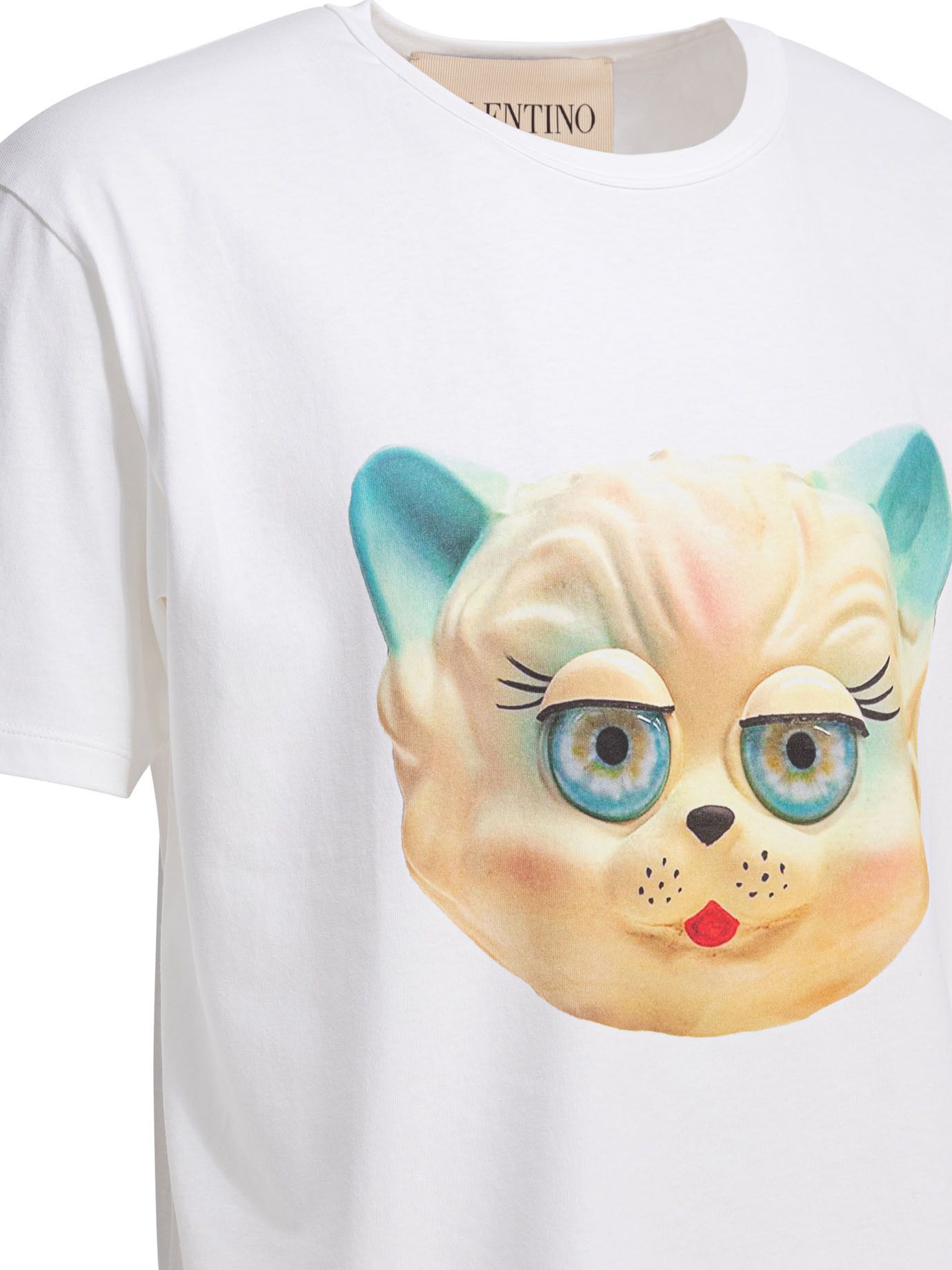 Valentino Valentino Le Chat De La Maison Crew-Neck T-Shirt tag size L Men - USA Duties Paid Size US L / EU 52-54 / 3 - 4 Thumbnail