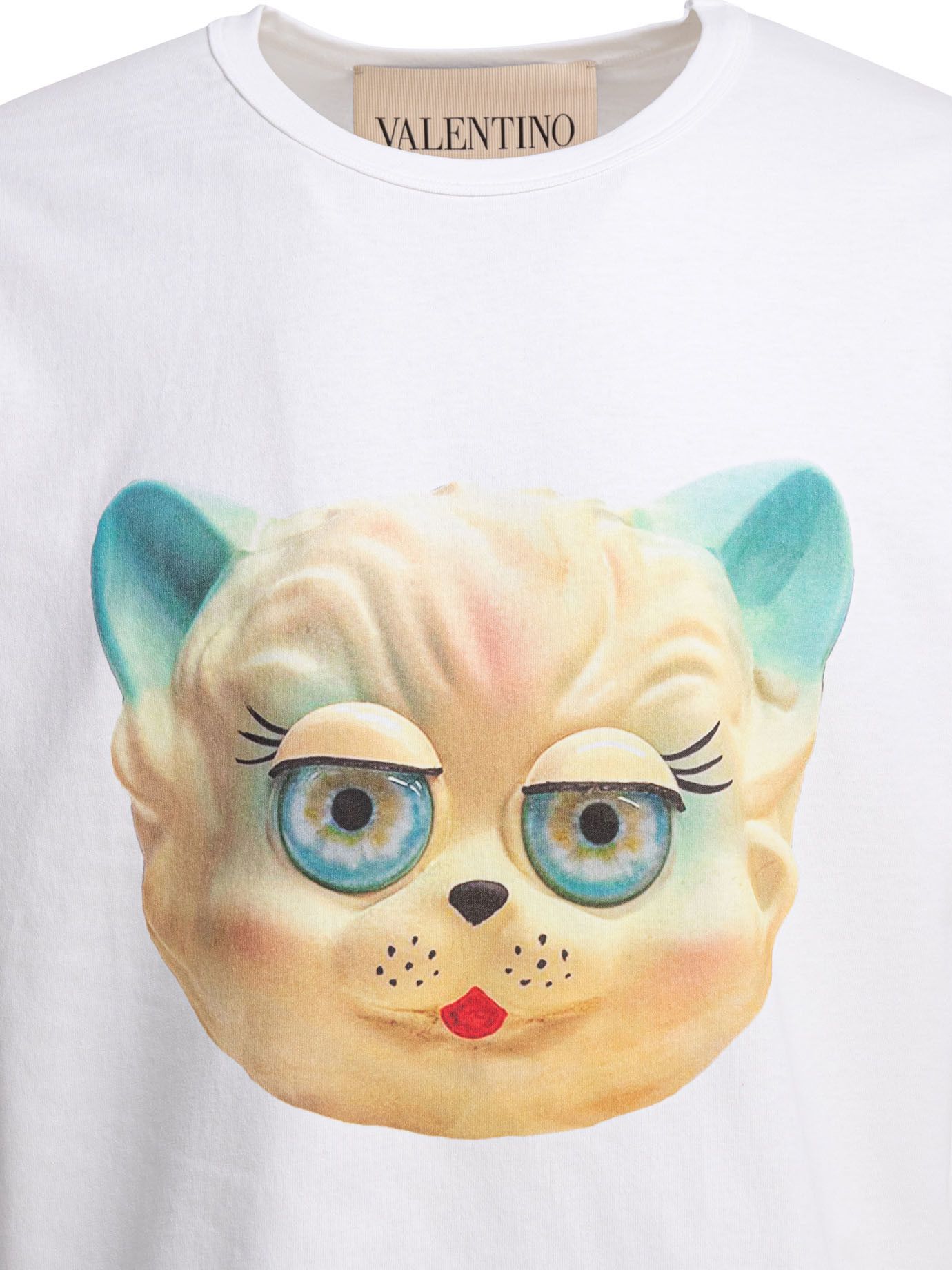 Valentino Valentino Le Chat De La Maison Crew-Neck T-Shirt tag size L Men - USA Duties Paid Size US L / EU 52-54 / 3 - 3 Thumbnail