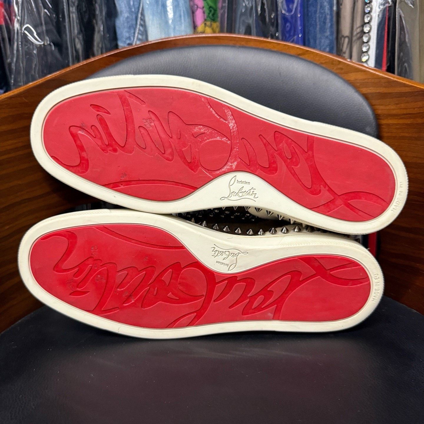 Christian Louboutin Christian Louboutin Casual Red Lowtop Sneakers 40 Men Size US 7.5 / EU 40-41 - 9 Thumbnail