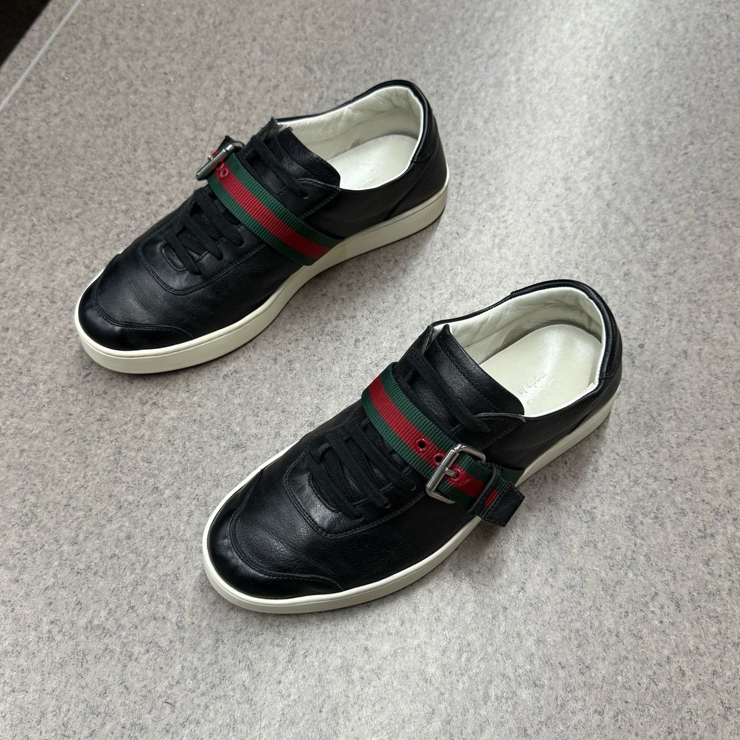 Gucci Gucci Black Lowtop Sneakers 42 Men Size US 9 / EU 42 - 5 Thumbnail