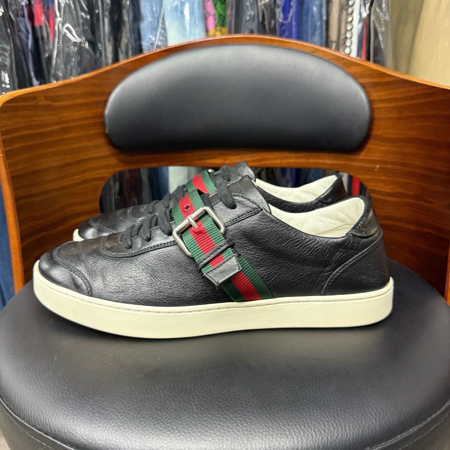 Gucci Gucci Black Lowtop Sneakers 42 Men Size US 9 / EU 42 - 6 Thumbnail