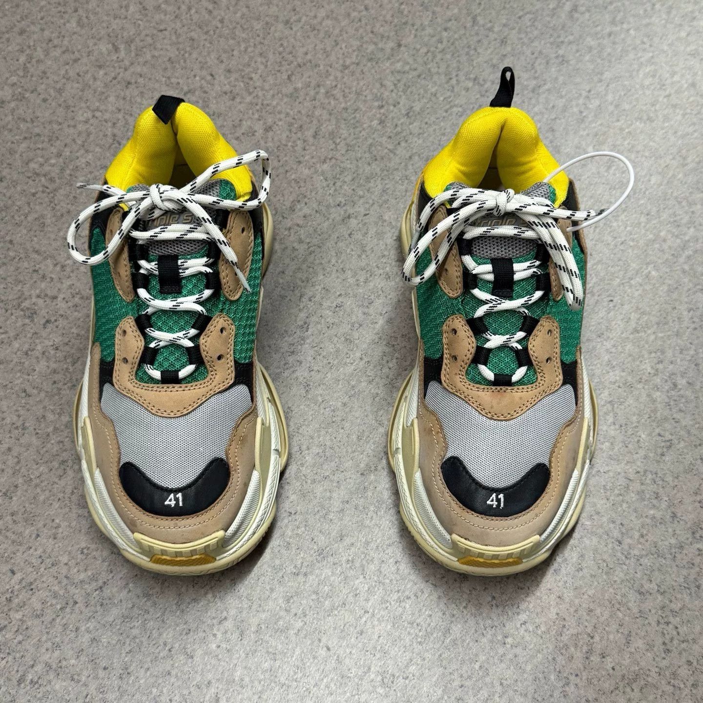 Balenciaga Balenciaga Distressed Multi Lowtop Sneakers 41 Men Size US 8.5 / EU 41-42 - 2 Thumbnail