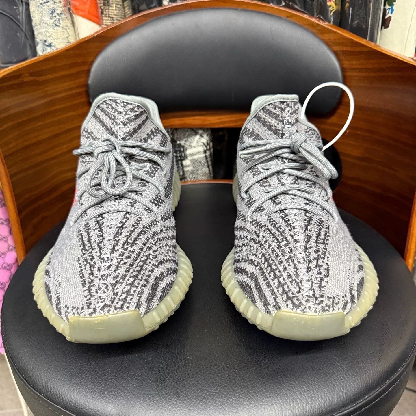 Adidas Adidas YEEZY350 Gray Lowtop Sneakers 48 Men Size US 14 / EU 47 - 2 Thumbnail