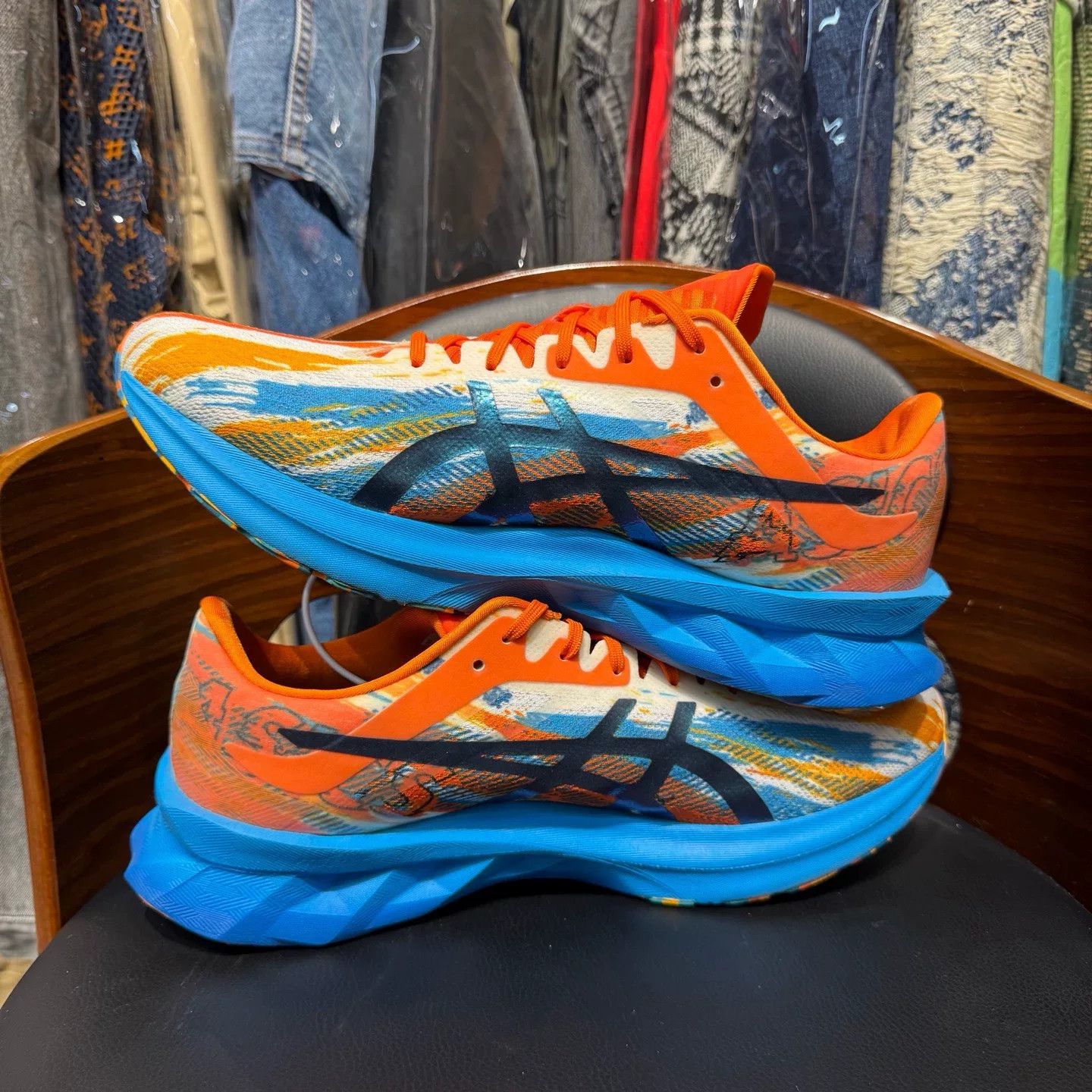 Asics Asics Orange Lowtop Sneakers 44.5 Men Size US 11 / EU 44 - 7 Thumbnail