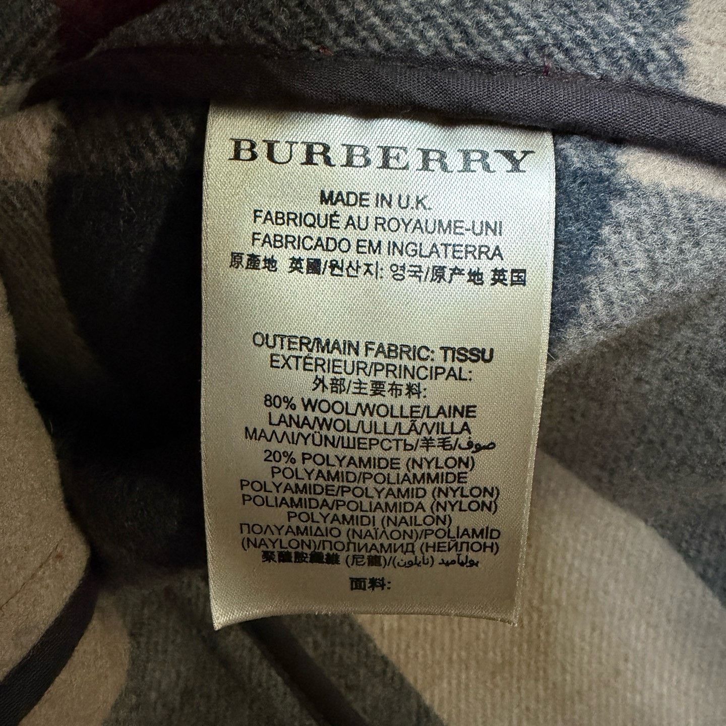 Burberry Burberry Wool Red Hoodie S Men Size US S / EU 44-46 / 1 - 4 Thumbnail