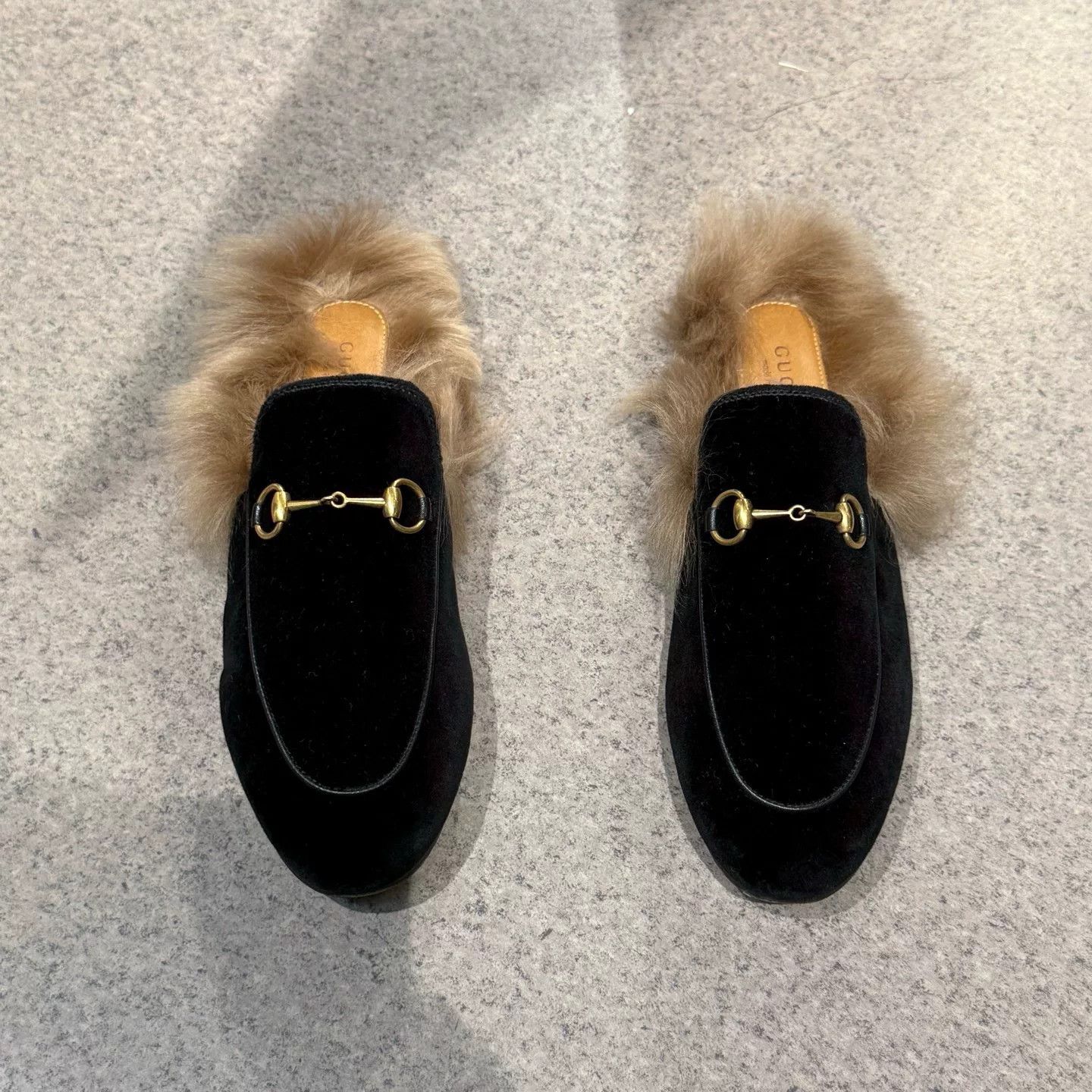 Gucci Gucci Velvet Black Sandals 39 Women Size US 8.5 / IT 38.5 - 5 Thumbnail