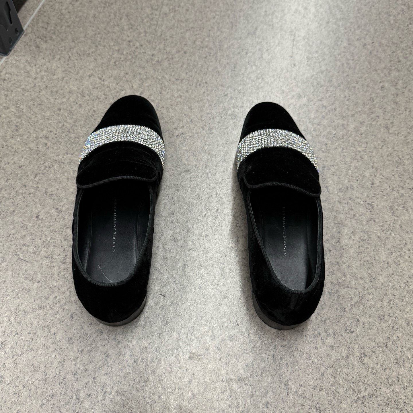 Other Velvet Black Lowtop Sneakers 39 Women Size US 8.5 / IT 38.5 - 8 Thumbnail