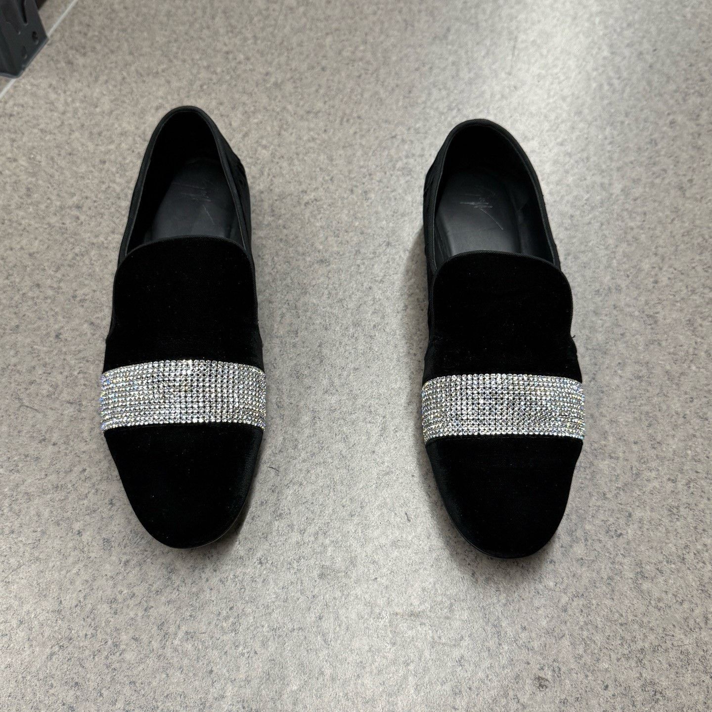Other Velvet Black Lowtop Sneakers 39 Women Size US 8.5 / IT 38.5 - 5 Thumbnail