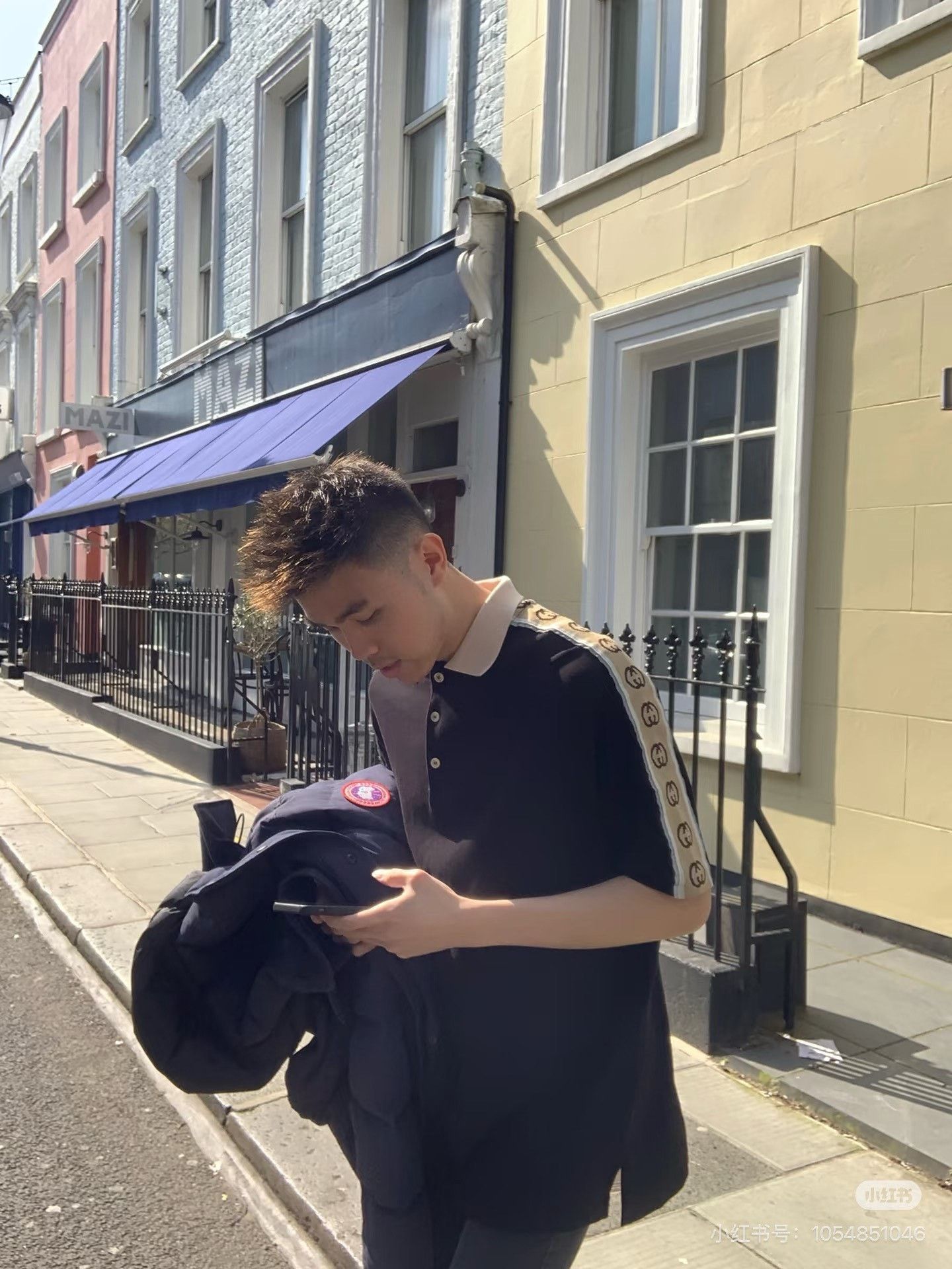 Gucci Gucci Striped Black Polo XS Men Size US XS / EU 42 / 0 - 6 Thumbnail