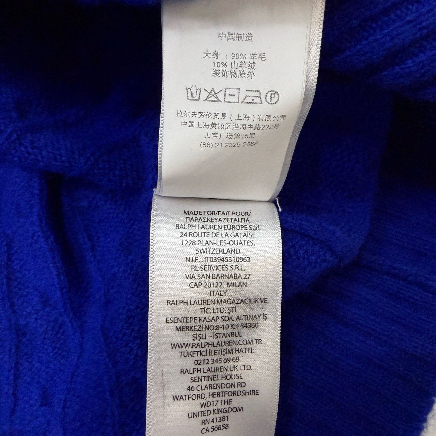 Ralph Lauren Ralph Lauren Blue Sweater M Men Size US M / EU 48-50 / 2 - 4 Thumbnail