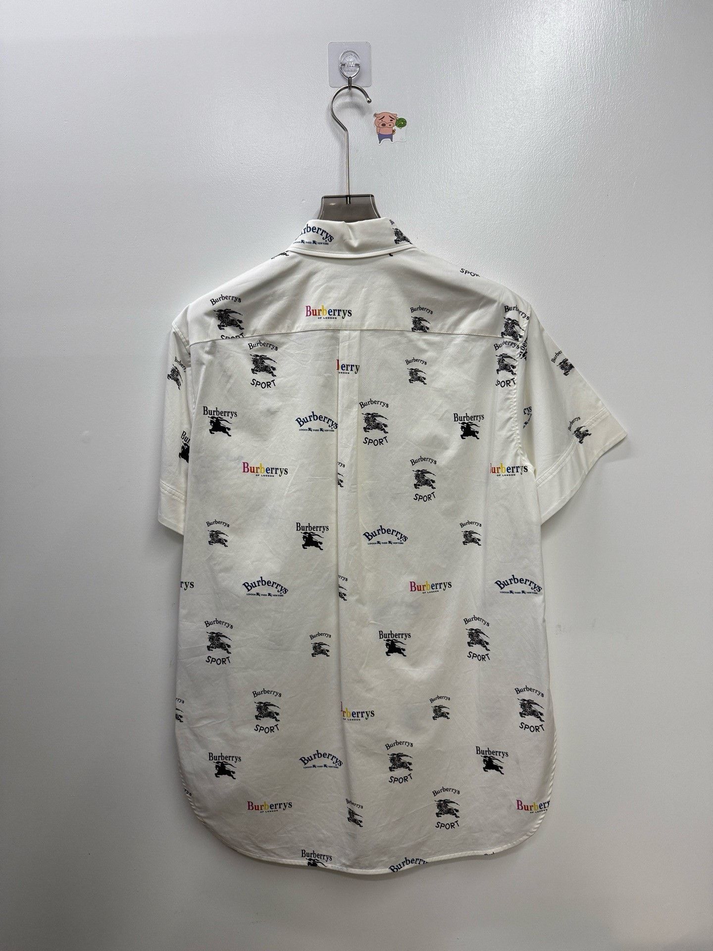 Burberry Burberry Rainbow Multi Shirt 40 Men Size US M / EU 48-50 / 2 - 4 Thumbnail