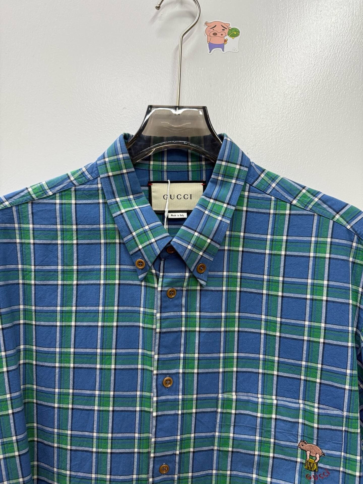 Gucci Gucci Plaid Shirt 50 Men Size US XL / EU 56 / 4 - 2 Thumbnail