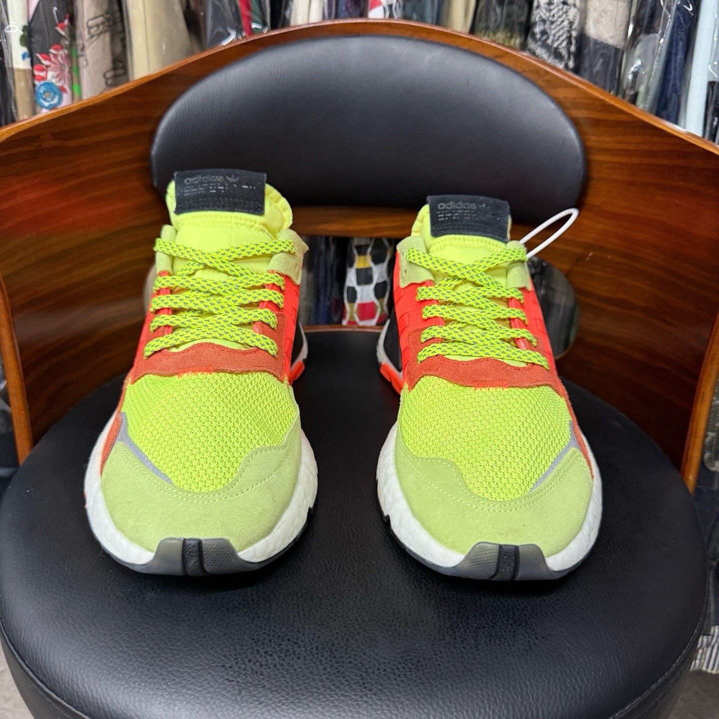 Adidas Adidas Retro Yellow Lowtop Sneakers 44.5 Men Size US 11 / EU 44 - 2 Thumbnail