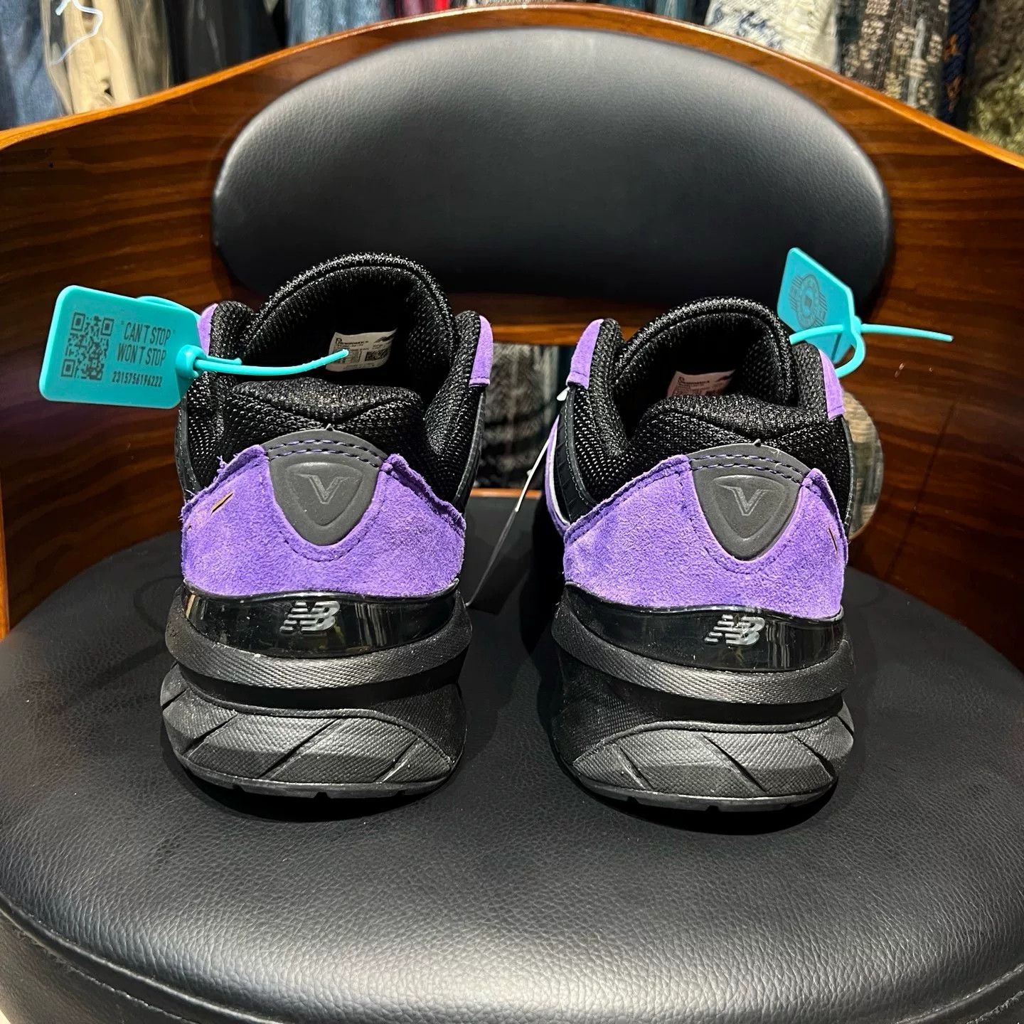 New Balance New Balance Limited Purple Lowtop Sneakers 44.5 Men Size US 11 / EU 44 - 3 Thumbnail