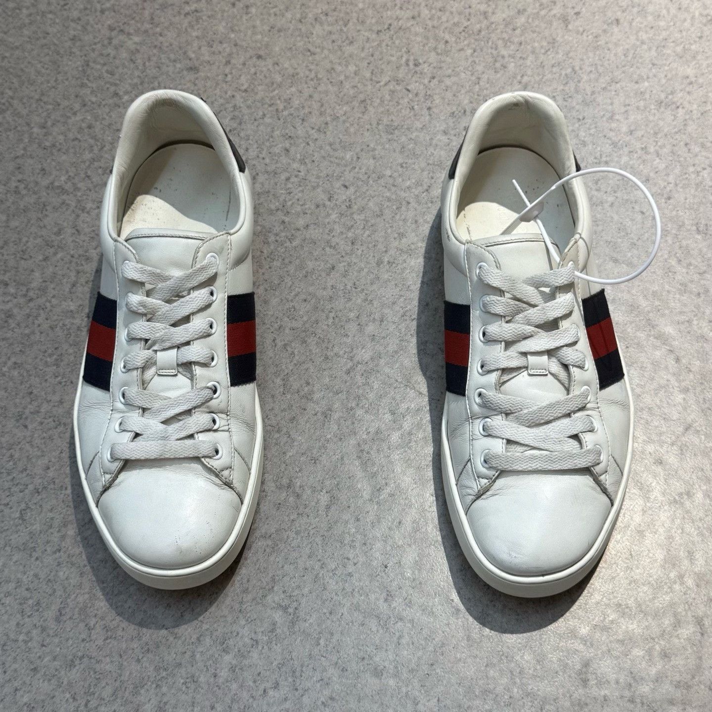 Gucci Gucci White Lowtop Sneakers 43 Men Size US 10 / EU 43 - 5 Thumbnail