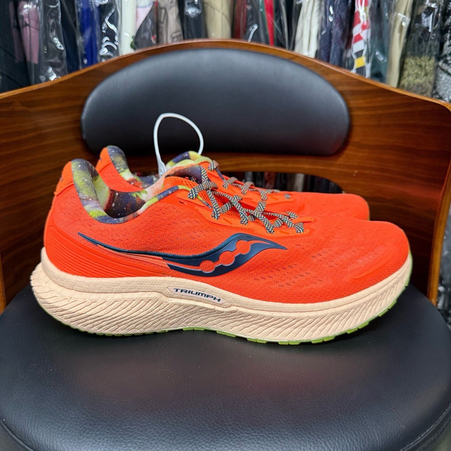 Other Running Orange Lowtop Sneakers 44.5 Men Size US 11 / EU 44 - 4 Thumbnail