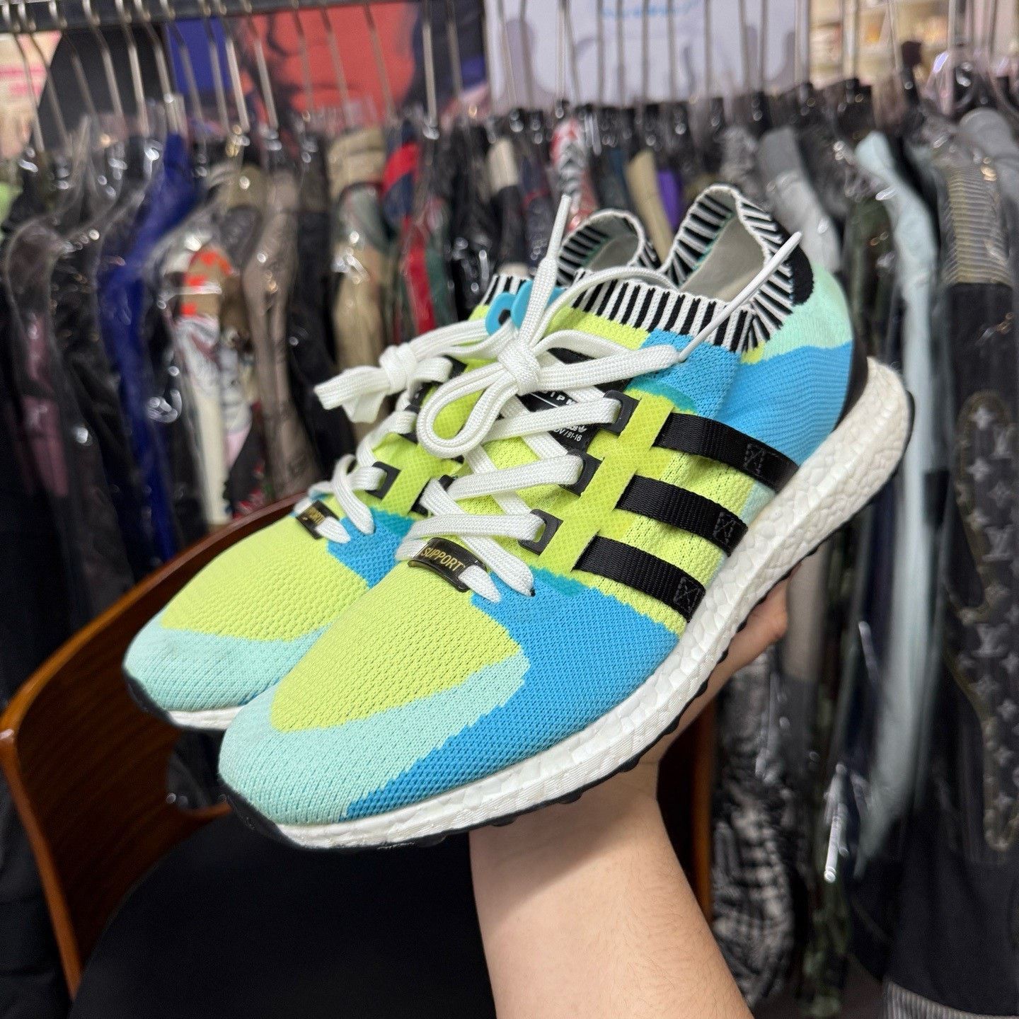 Adidas Adidas Green Lowtop Sneakers 44.5 Men Size US 11 / EU 44 - 5 Thumbnail