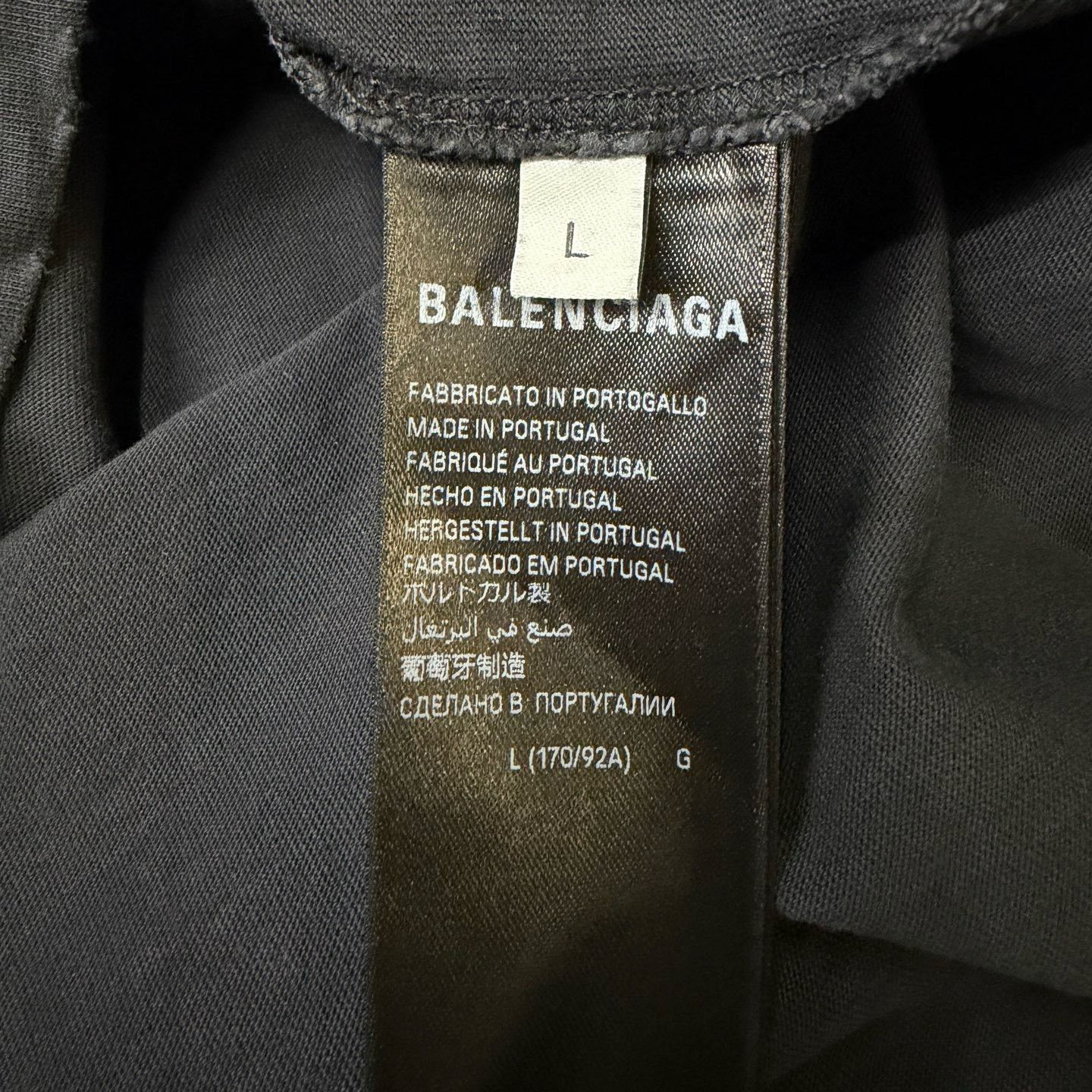 Balenciaga Balenciaga T-Shirt L Men Size US L / EU 52-54 / 3 - 3 Thumbnail