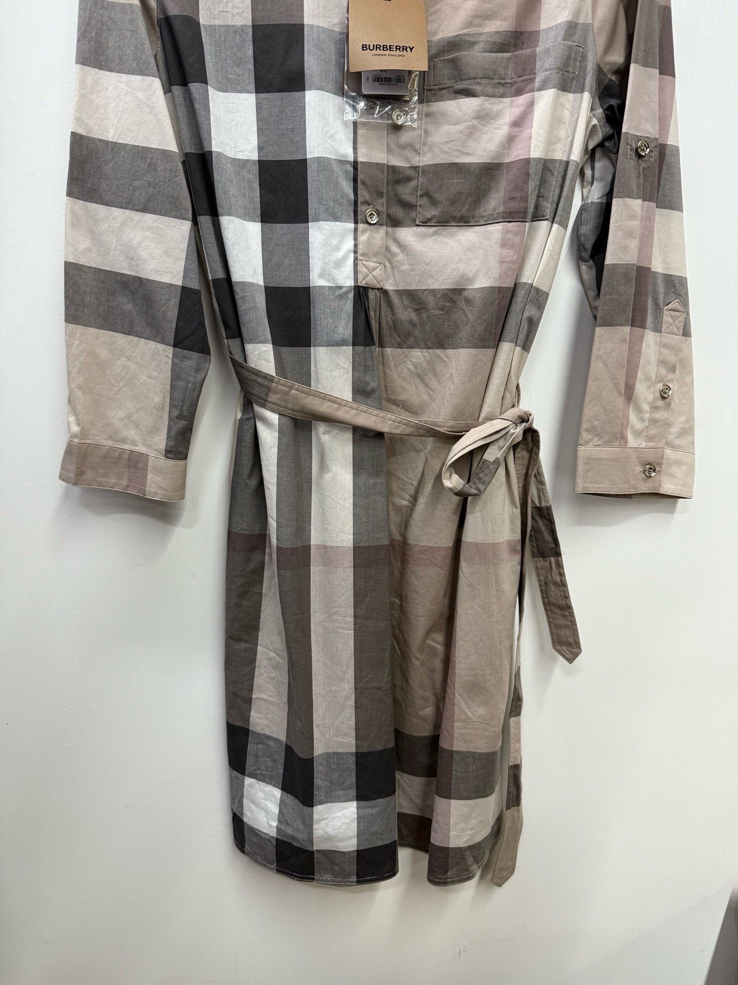 Burberry Burberry Plaid Dress 44 Women Size L / US 10 / IT 46 - 3 Thumbnail