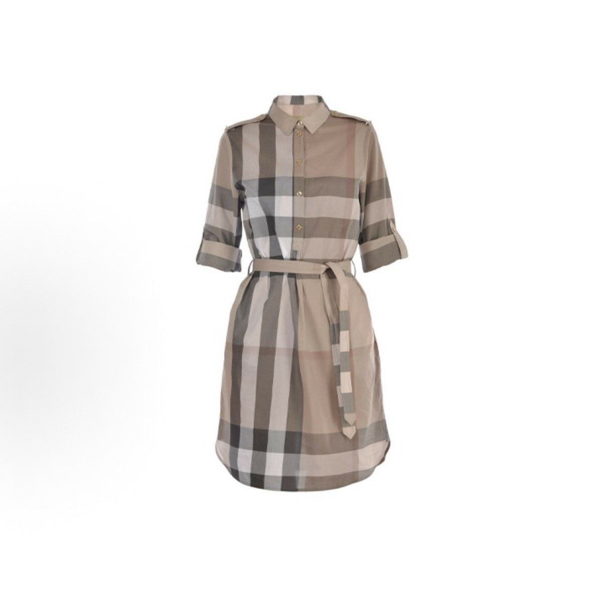 Burberry Burberry Plaid Dress 44 Women Size L / US 10 / IT 46 - 8 Thumbnail