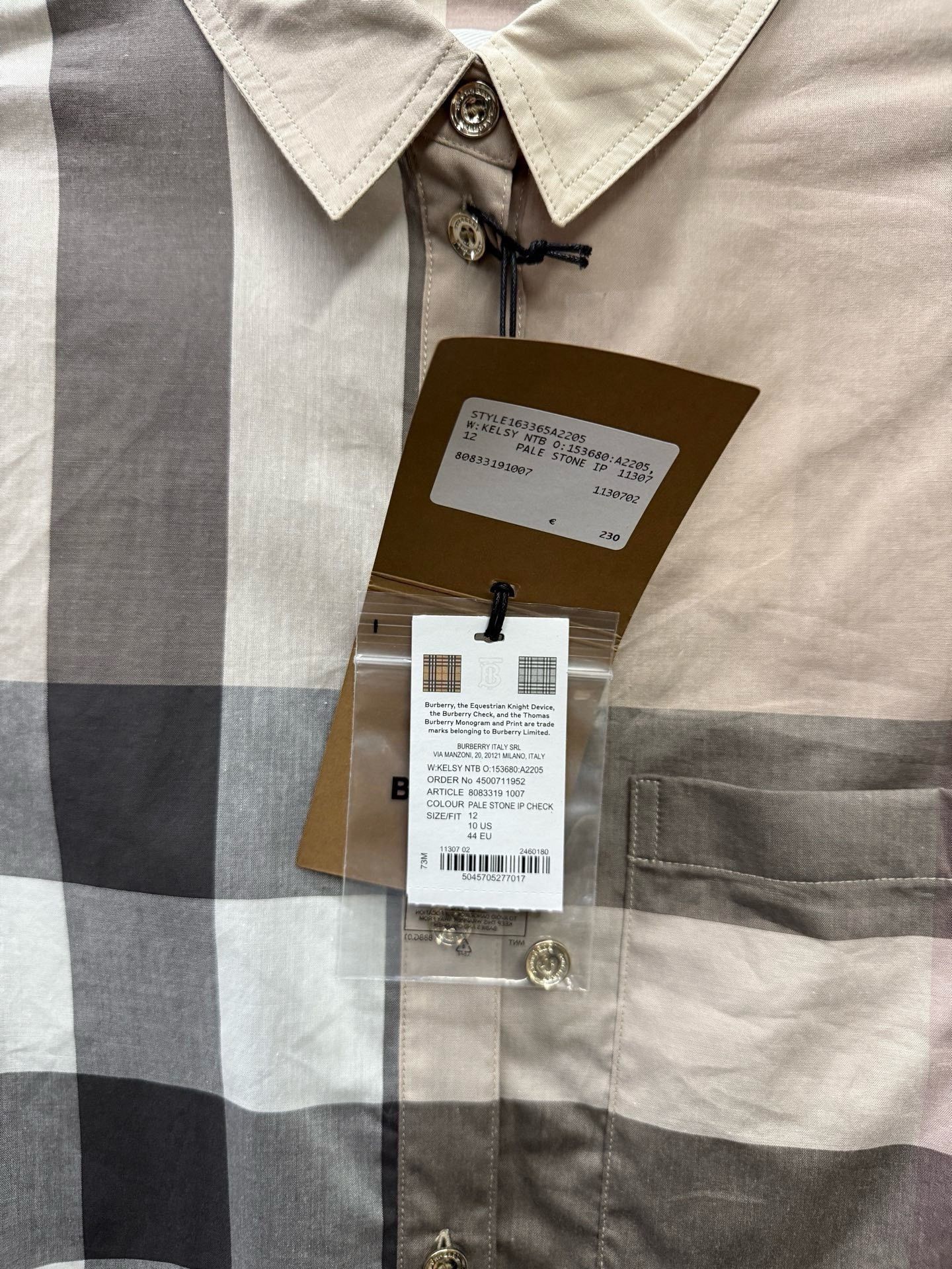 Burberry Burberry Plaid Dress 44 Women Size L / US 10 / IT 46 - 6 Thumbnail