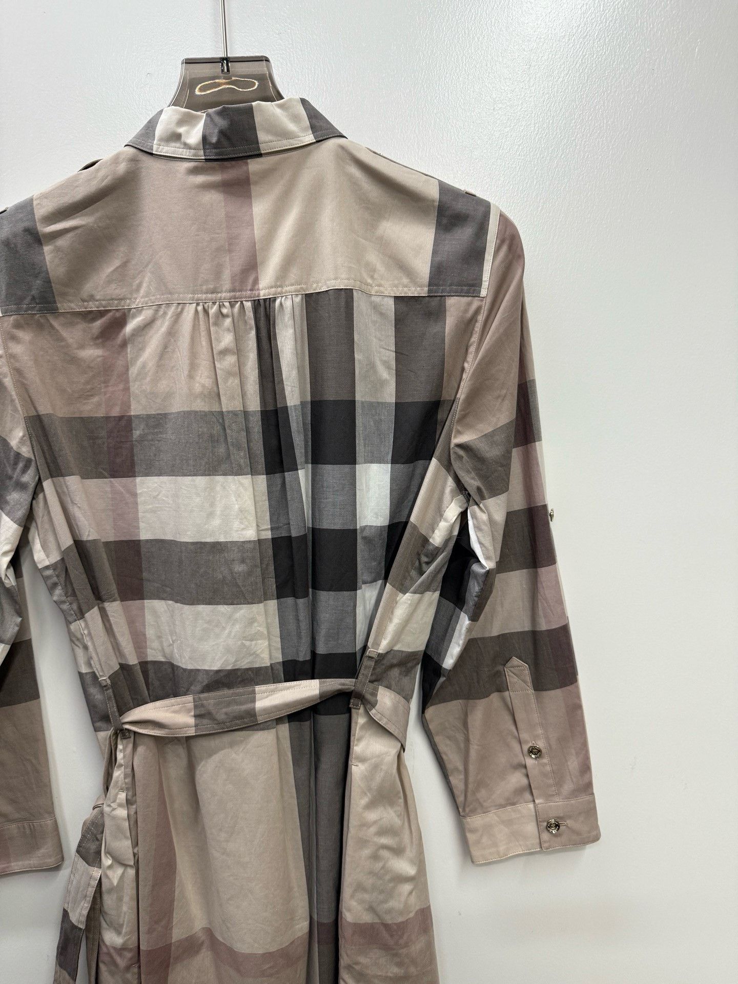 Burberry Burberry Plaid Dress 44 Women Size L / US 10 / IT 46 - 5 Thumbnail