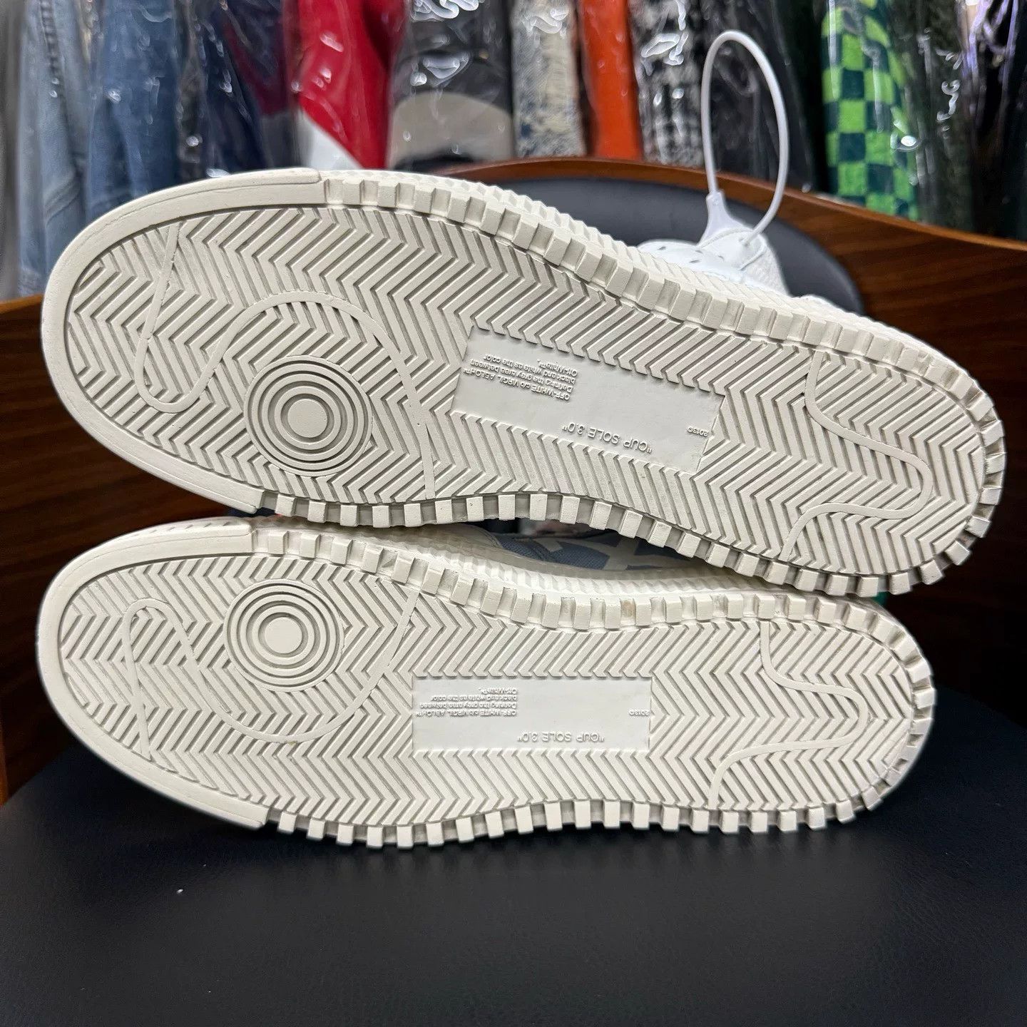 Off-White Off-White Blue Lowtop Sneakers 38 Men Size US 6 / EU 39 - 9 Thumbnail
