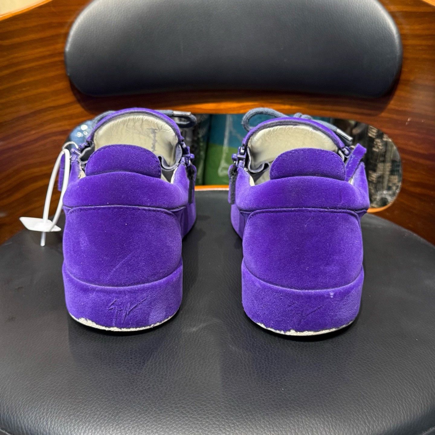 Giuseppe Zanotti Giuseppe Zanotti Casual Purple Lowtop Sneakers 41 Men Size US 8.5 / EU 41-42 - 3 Thumbnail