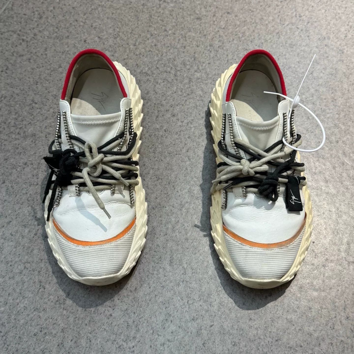 Giuseppe Zanotti Giuseppe Zanotti White Lowtop Sneakers 42 Men Size US 9 / EU 42 - 5 Thumbnail