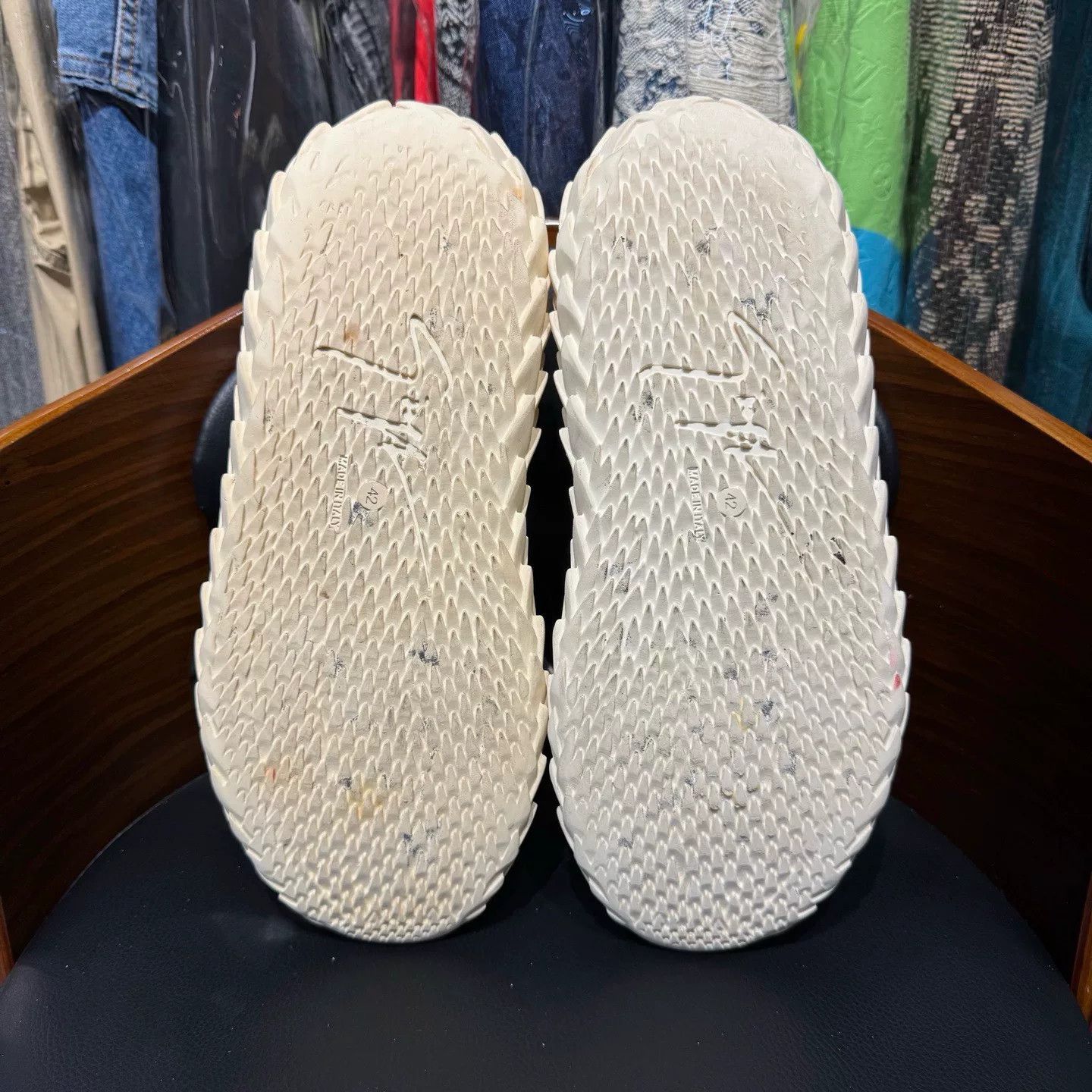 Giuseppe Zanotti Giuseppe Zanotti White Lowtop Sneakers 42 Men Size US 9 / EU 42 - 9 Thumbnail